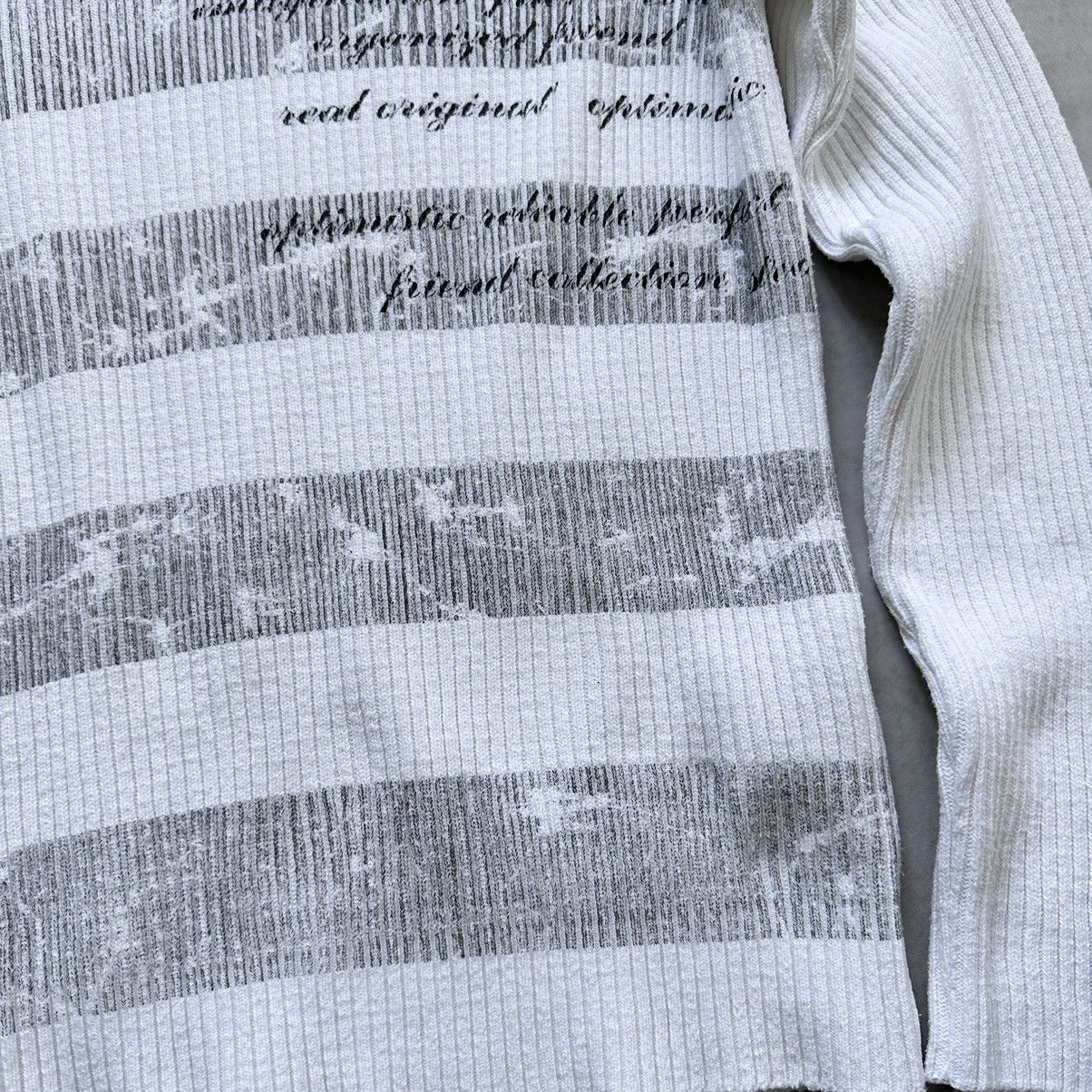 Hysteric Glamour × Undercover Punk Poem Hysteric Glamour Vibe Striped Rib Sweater Impala Size US XL / EU 56 / 4 - 10 Thumbnail