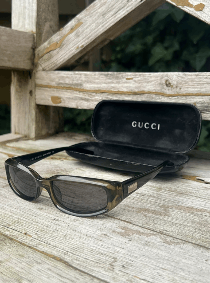 Gucci Gucci Sunglasses GG2454 Silver Vintage Tom Ford Rare Iconic Size ONE SIZE - 1 Thumbnail