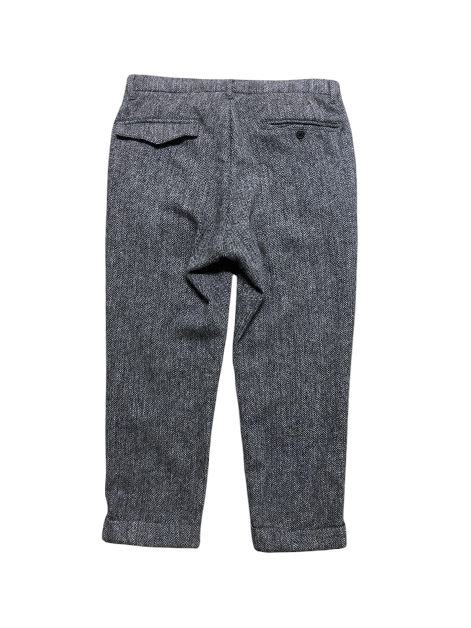 Beams Plus Beams Hearts Wool Pants Ankle Cut Design Size US 33 - 3 Thumbnail