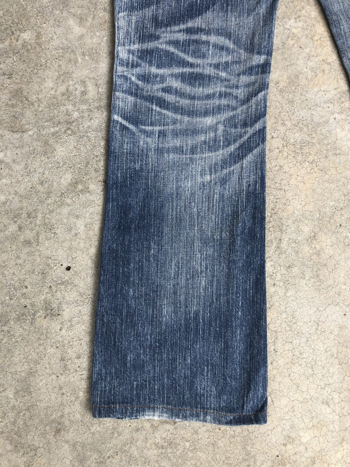 If Six Was Nine Japanese Edwin XU Flared Jeans Distressed Jeans Size US 31 - 11 Thumbnail