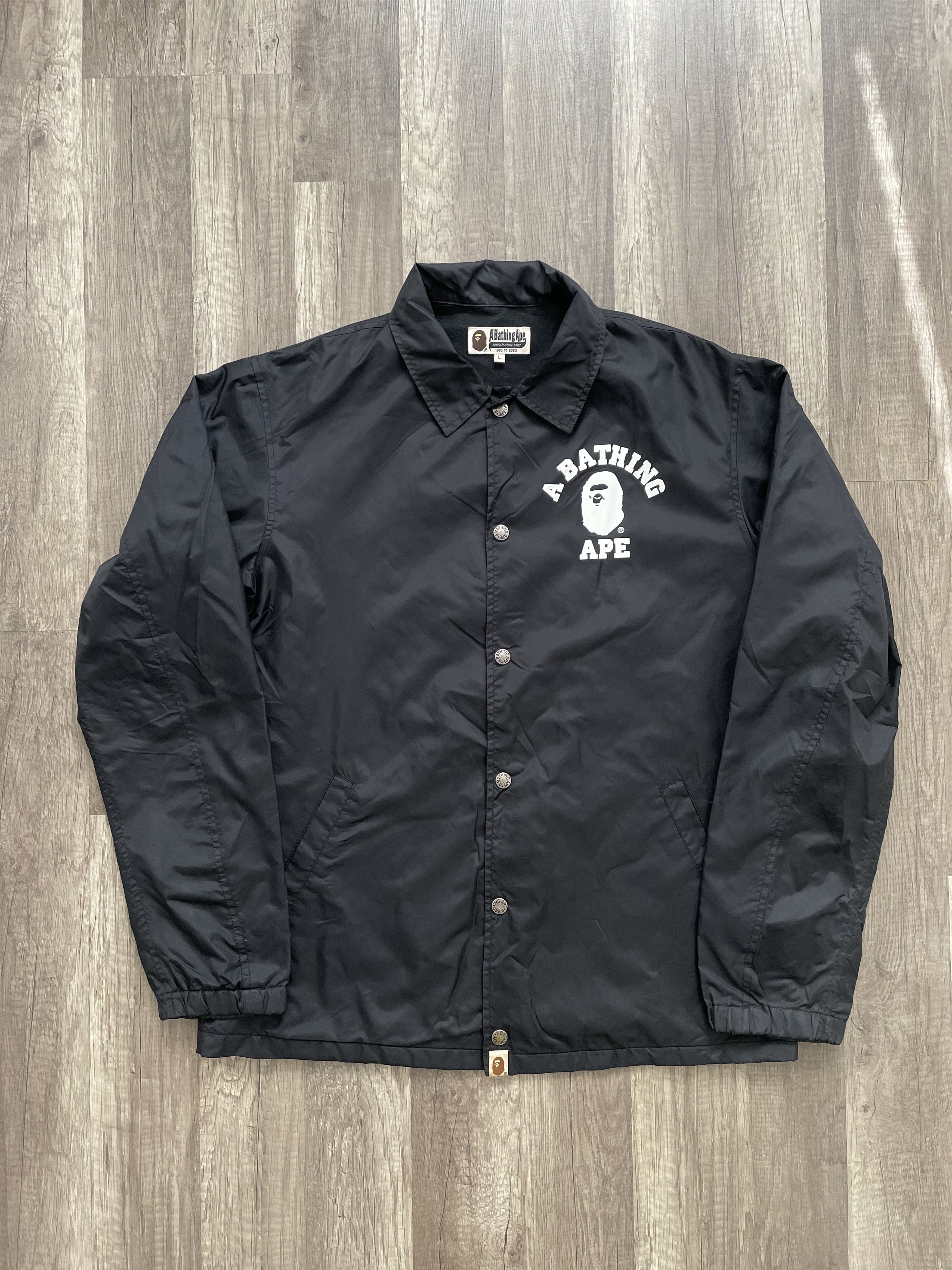 Bape A Bathing Ape Coaches Jacket Size US L / EU 52-54 / 3 - 1 Thumbnail