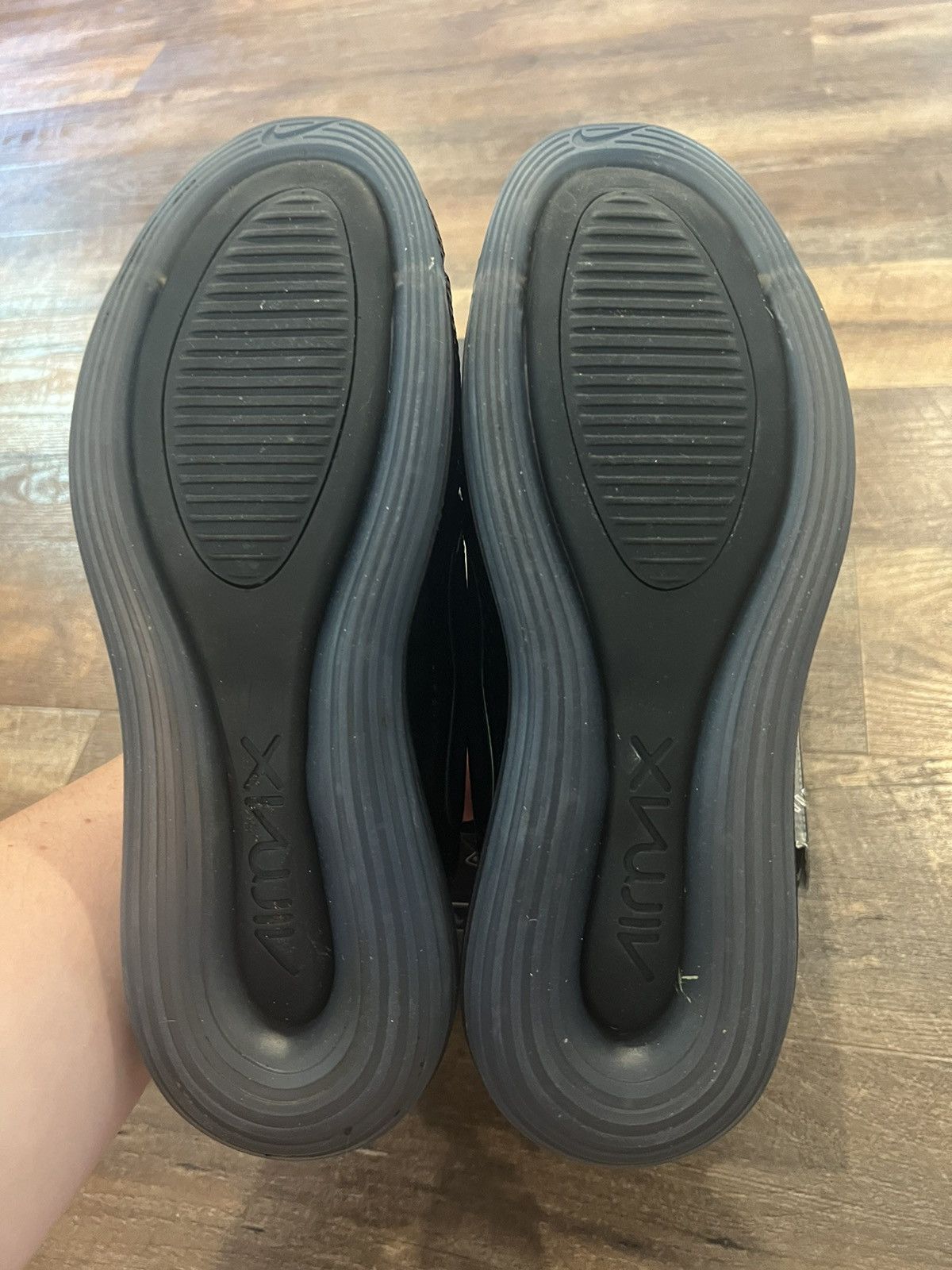 Nike Nike Air Max 720 Black Iridescent Green Size 8 Size US 8 / EU 41 - 5 Thumbnail