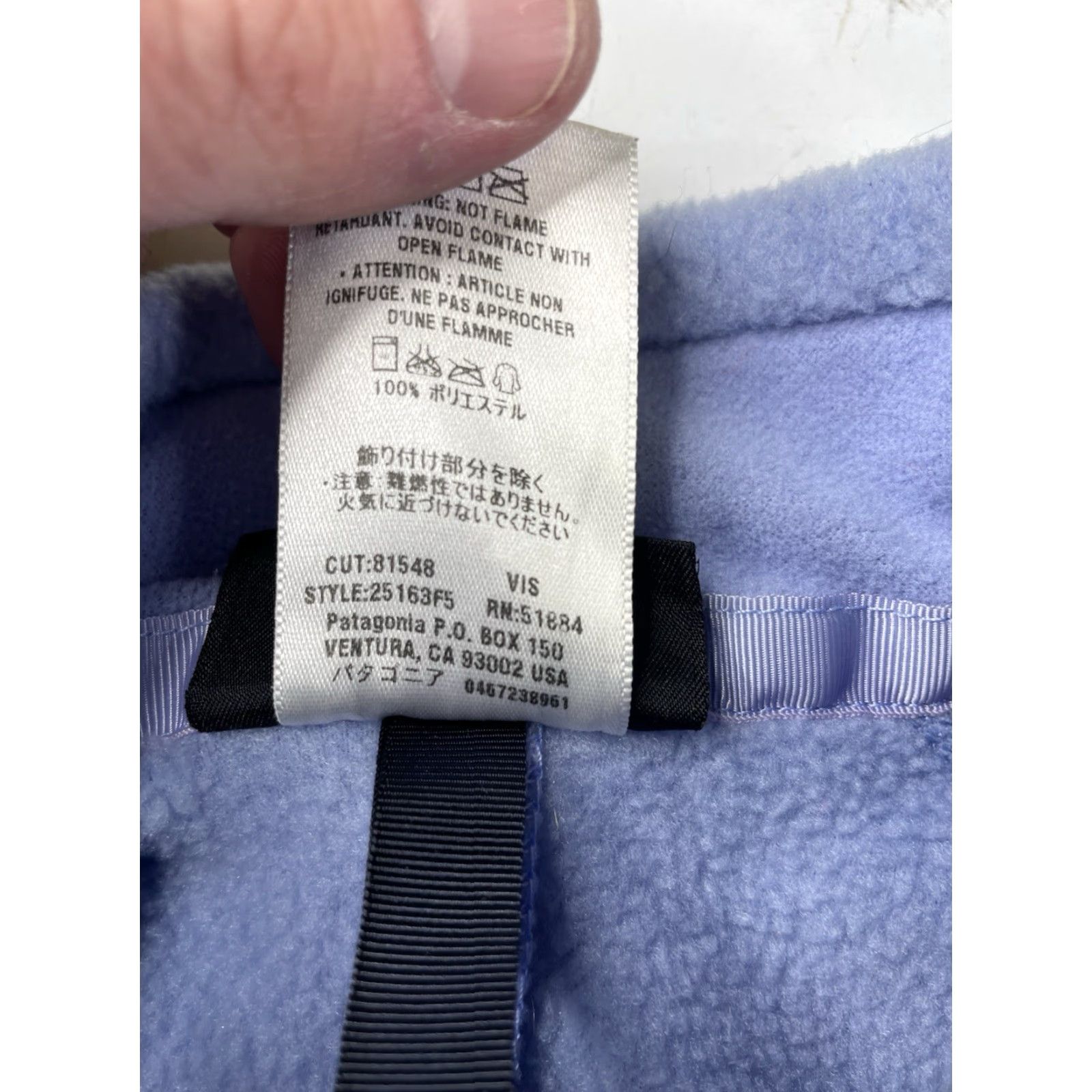 Patagonia Patagonia Vest Women Purple Synchilla Fleece Full Zip Mock Neck Waist Length Pockets Medium Size M / US 6-8 / IT 42-44 - 5 Thumbnail