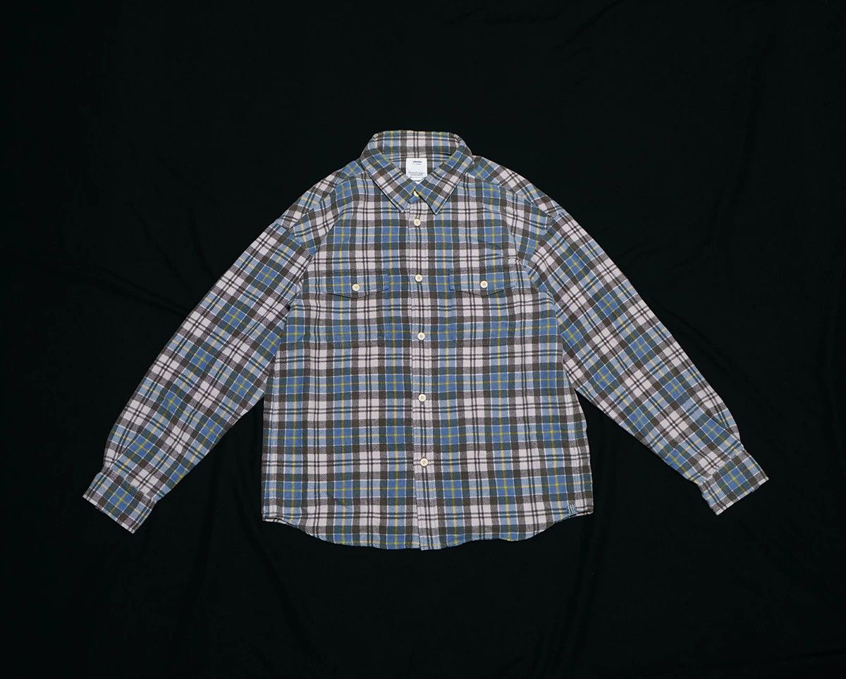 Visvim VISVIM PIONEER KHADI CHECK SHIRT L/S Size US M / EU 48-50 / 2 - 1 Thumbnail