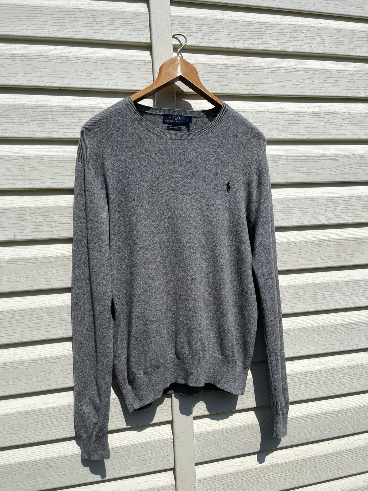 Polo Ralph Lauren Polo Ralph Lauren V-neck PRL Pony Pima Cotton Knit Sweater Size US M / EU 48-50 / 2 - 4 Thumbnail