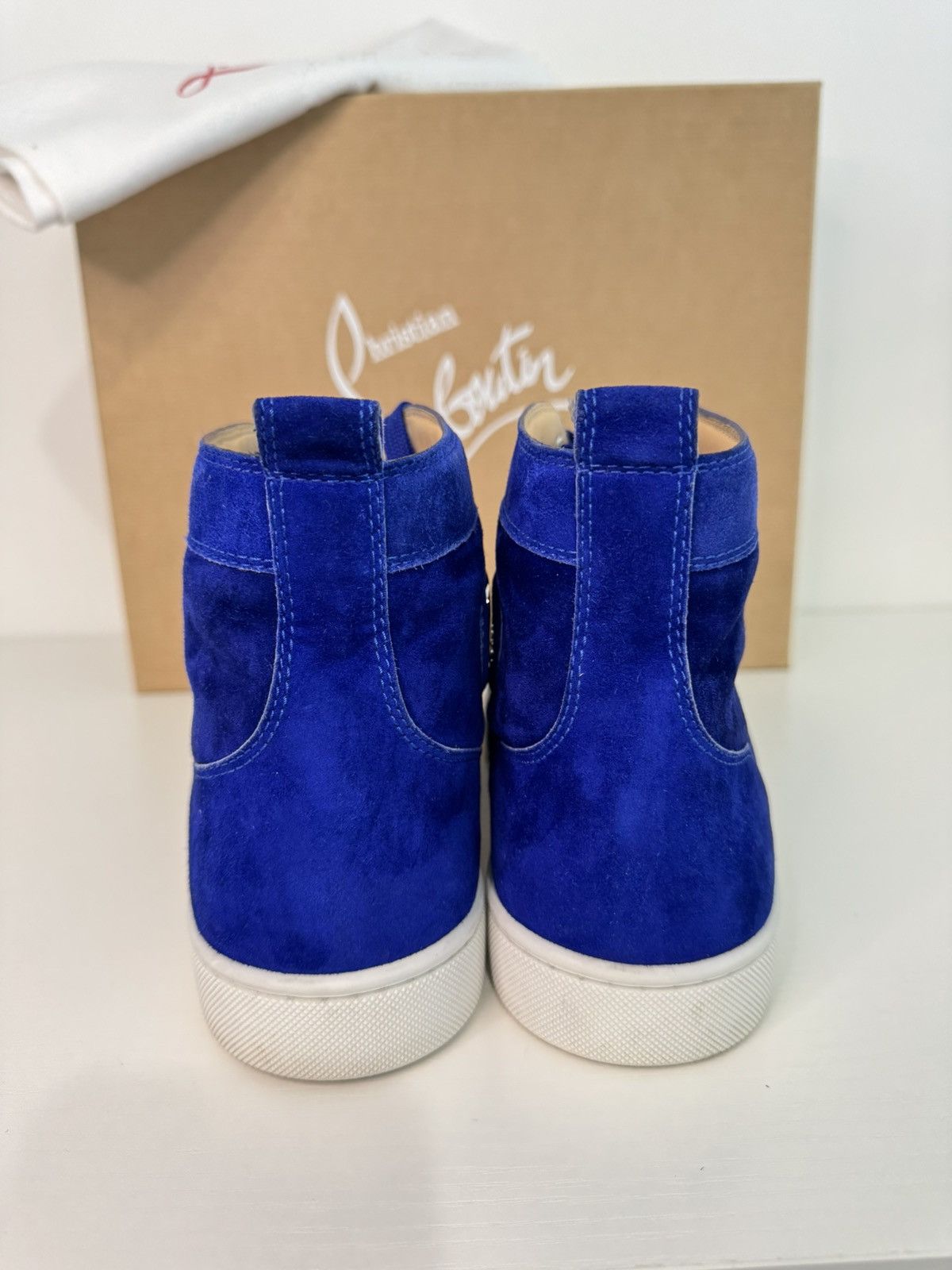 Louis Vuitton Christian Louboutin Lou Spikes Orlato Sneakers – Sz 45.5 Size US 12.5 / EU 45-46 - 4 Thumbnail