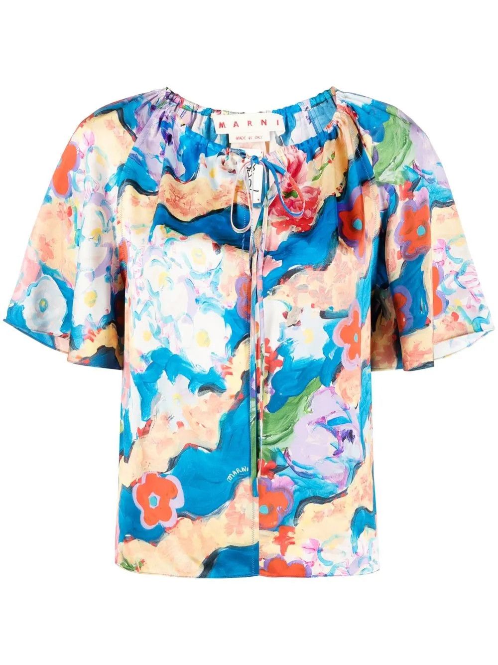 Marni o1y1125 Blouse in Multicolor Size M / US 6-8 / IT 42-44 - 1 Thumbnail