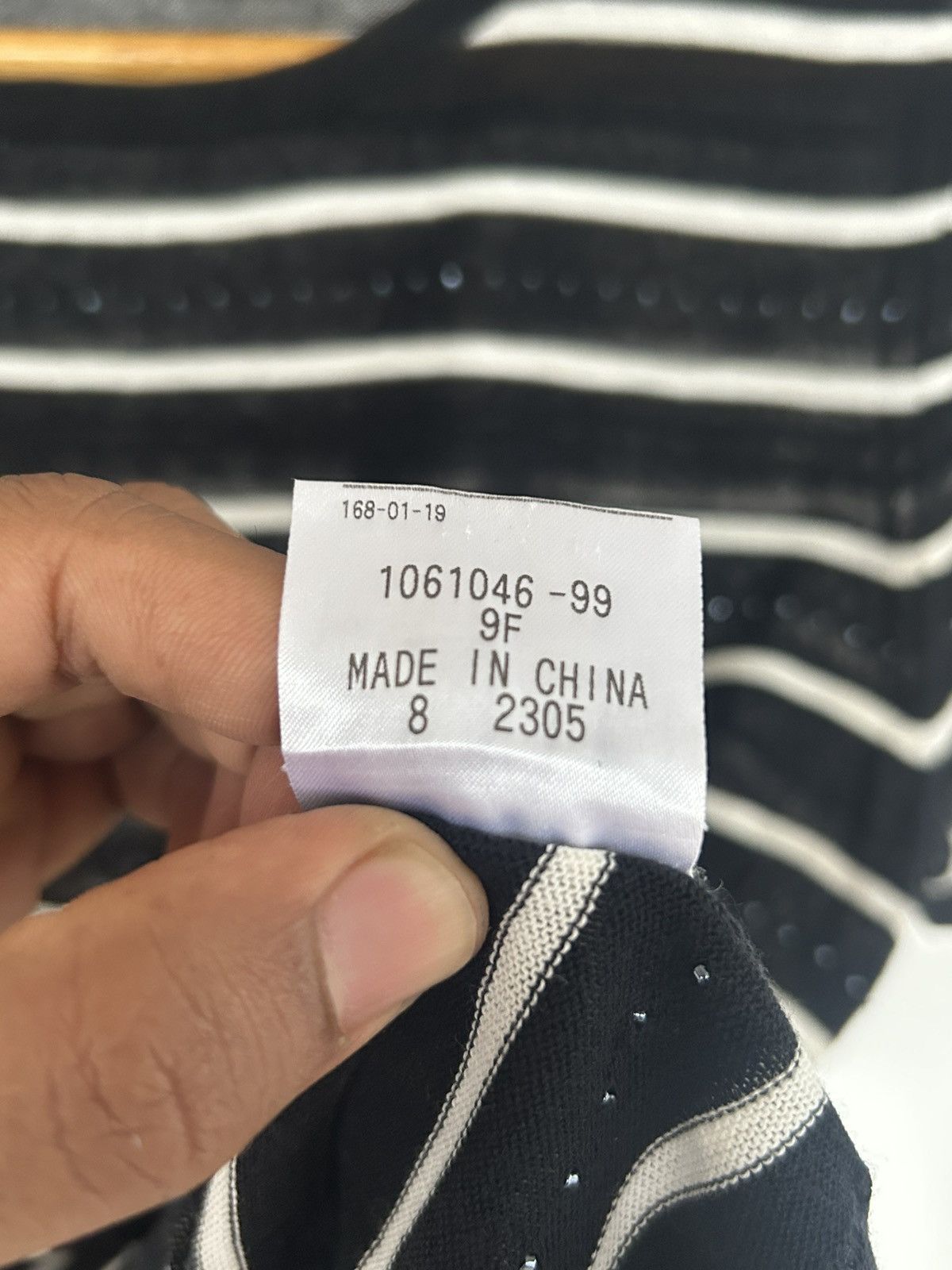 Aquascutum Aquascutum Vintage Japan Stripe Black White Size M / US 6-8 / IT 42-44 - 8 Thumbnail