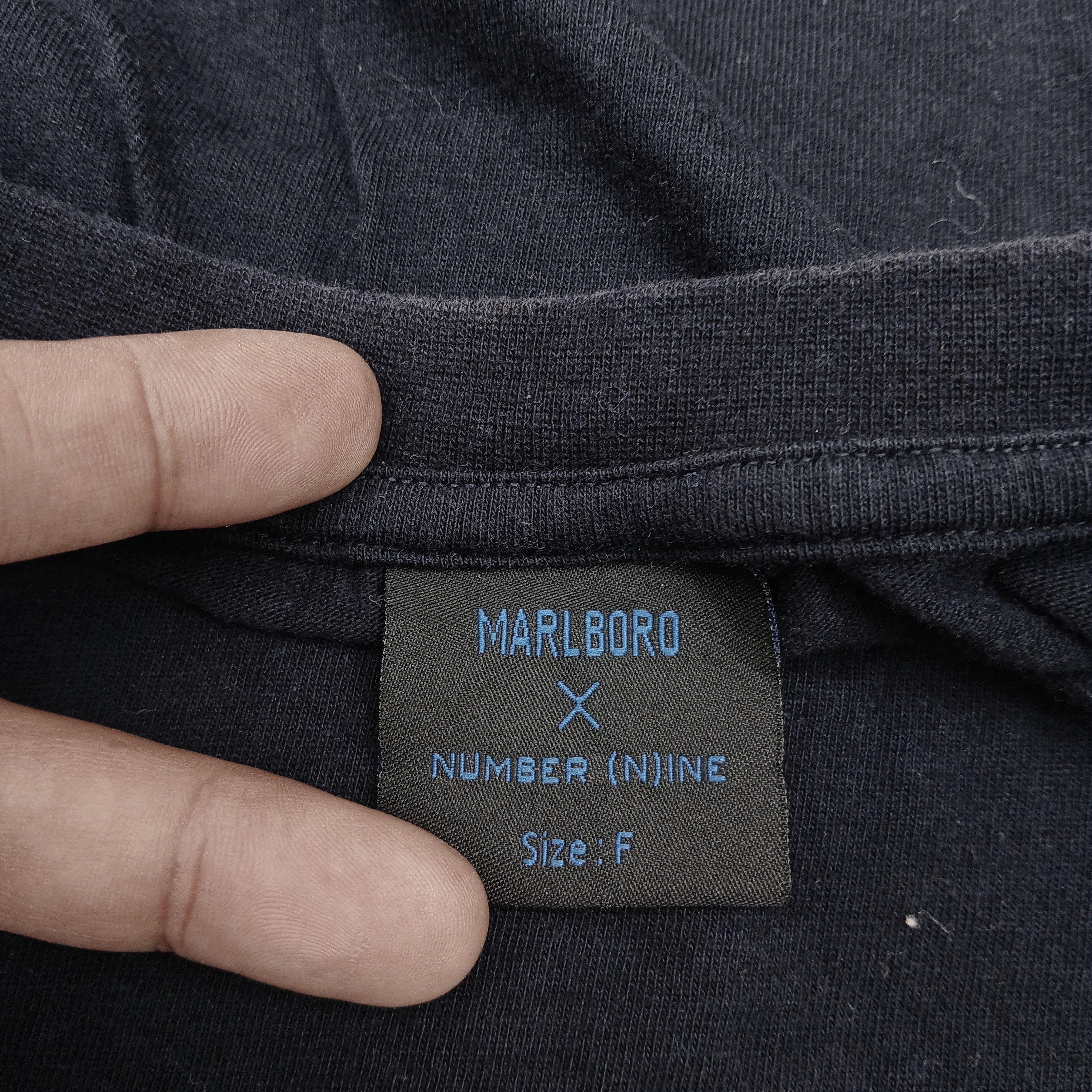 Japanese Brand × Marlboro × Number (N)ine 90's NUMBER NINE × MARLBORO RARE Y2K TEE AVANT-GARDE Size US M / EU 48-50 / 2 - 3 Thumbnail