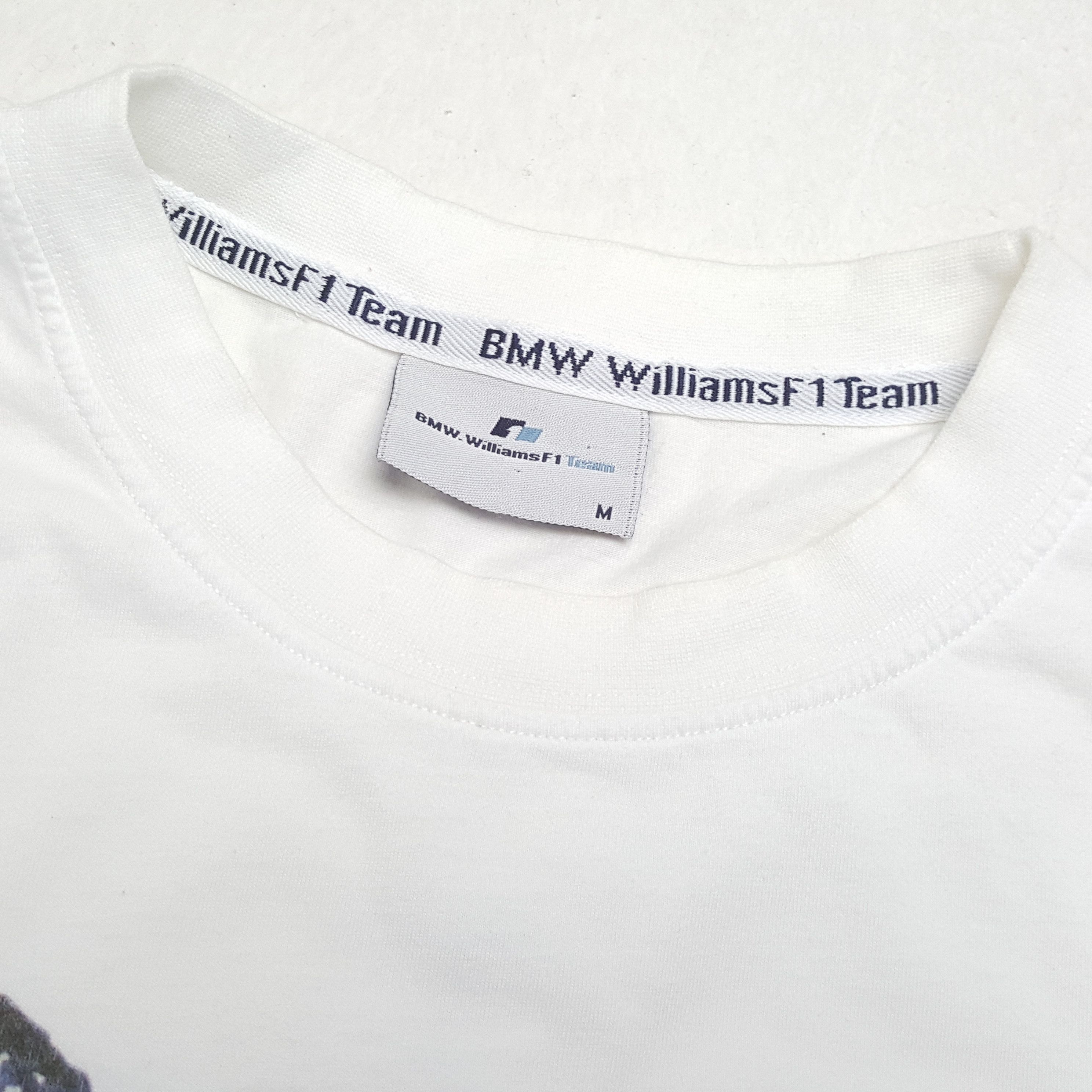 BMW × Vintage BMW WILLIAMS F1 Tshirt Formula One Racing Car Size US M / EU 48-50 / 2 - 9 Thumbnail