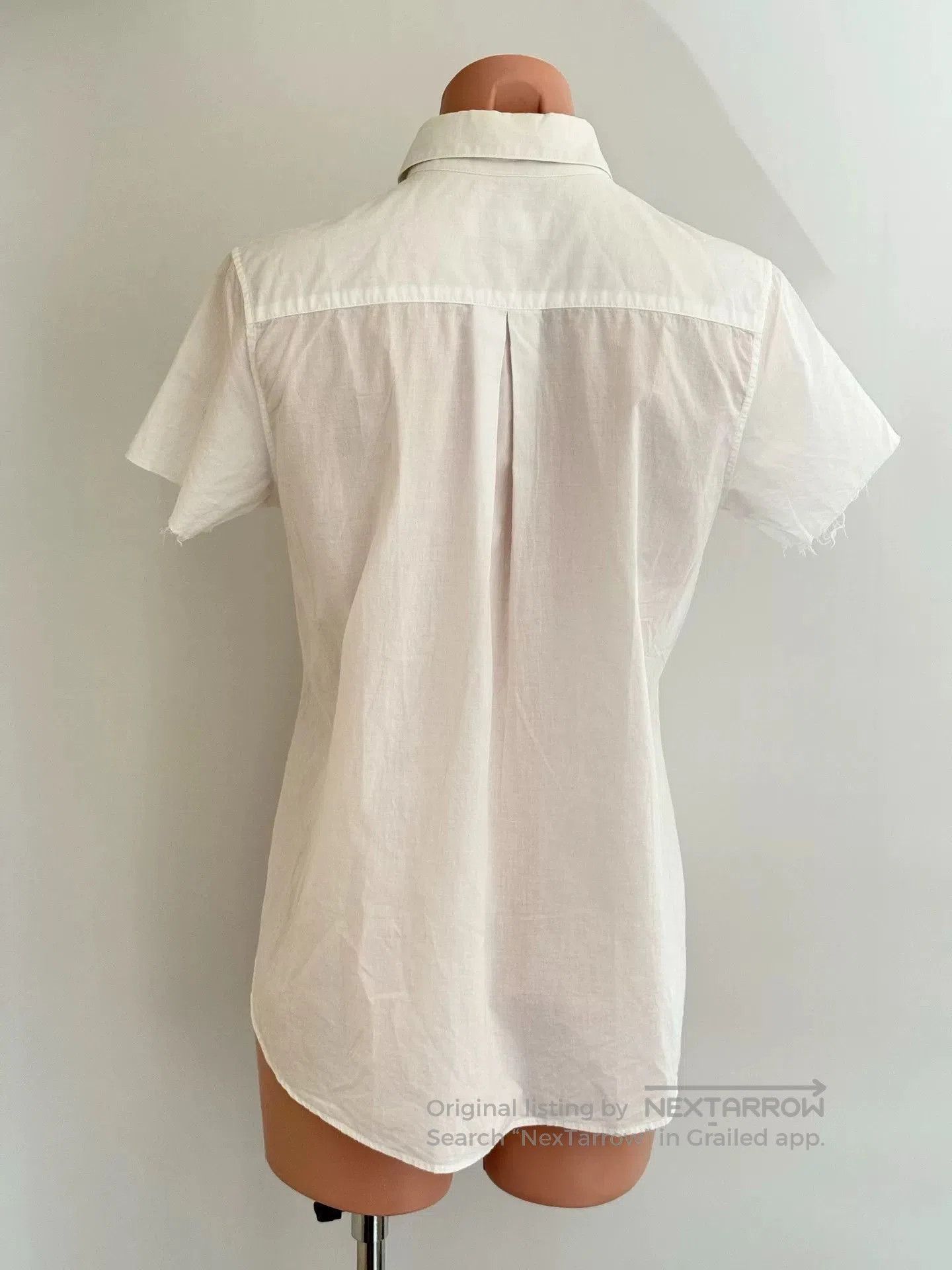 Yohji Yamamoto Yohji Yamamoto Short Sleeve Shirt. Size S / US 4 / IT 40 - 4 Thumbnail