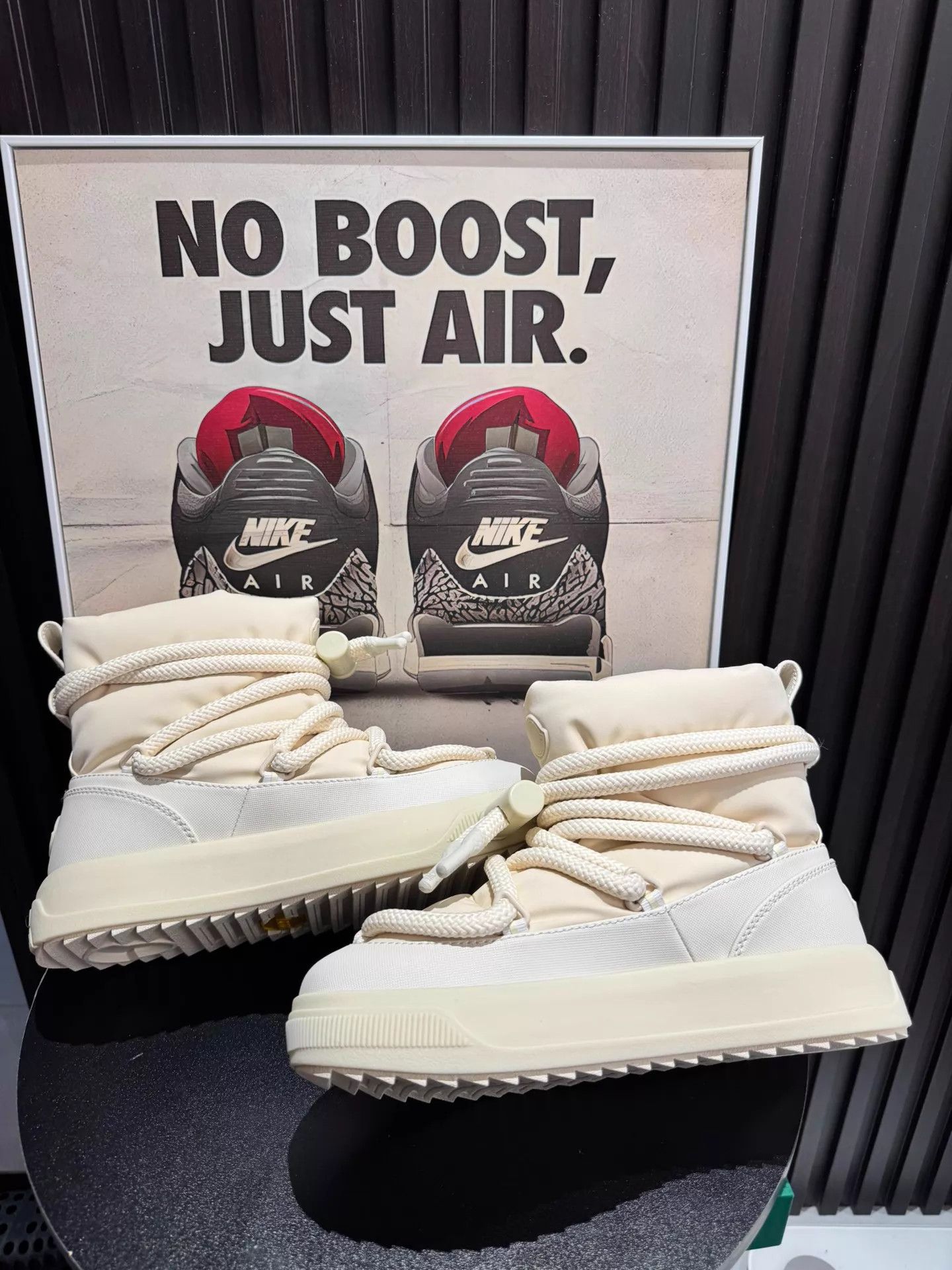 Moncler Moncler Altive Mid Snow Boots Women's Light Beige Size US 7.5 / IT 37.5 - 5 Thumbnail