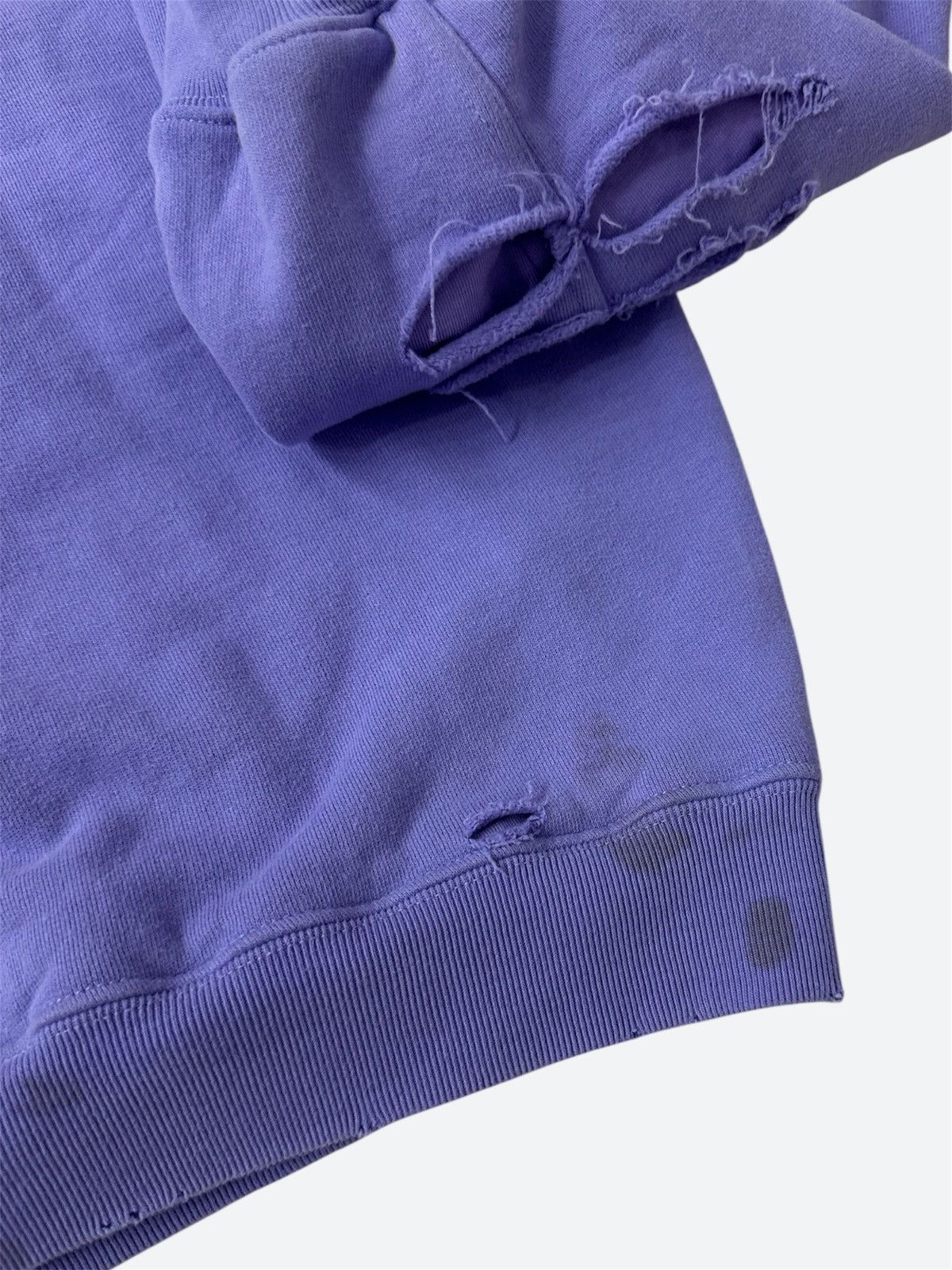 Balenciaga Balenciaga Destroyed Oversized Hoodie Size US S / EU 44-46 / 1 - 12 Thumbnail