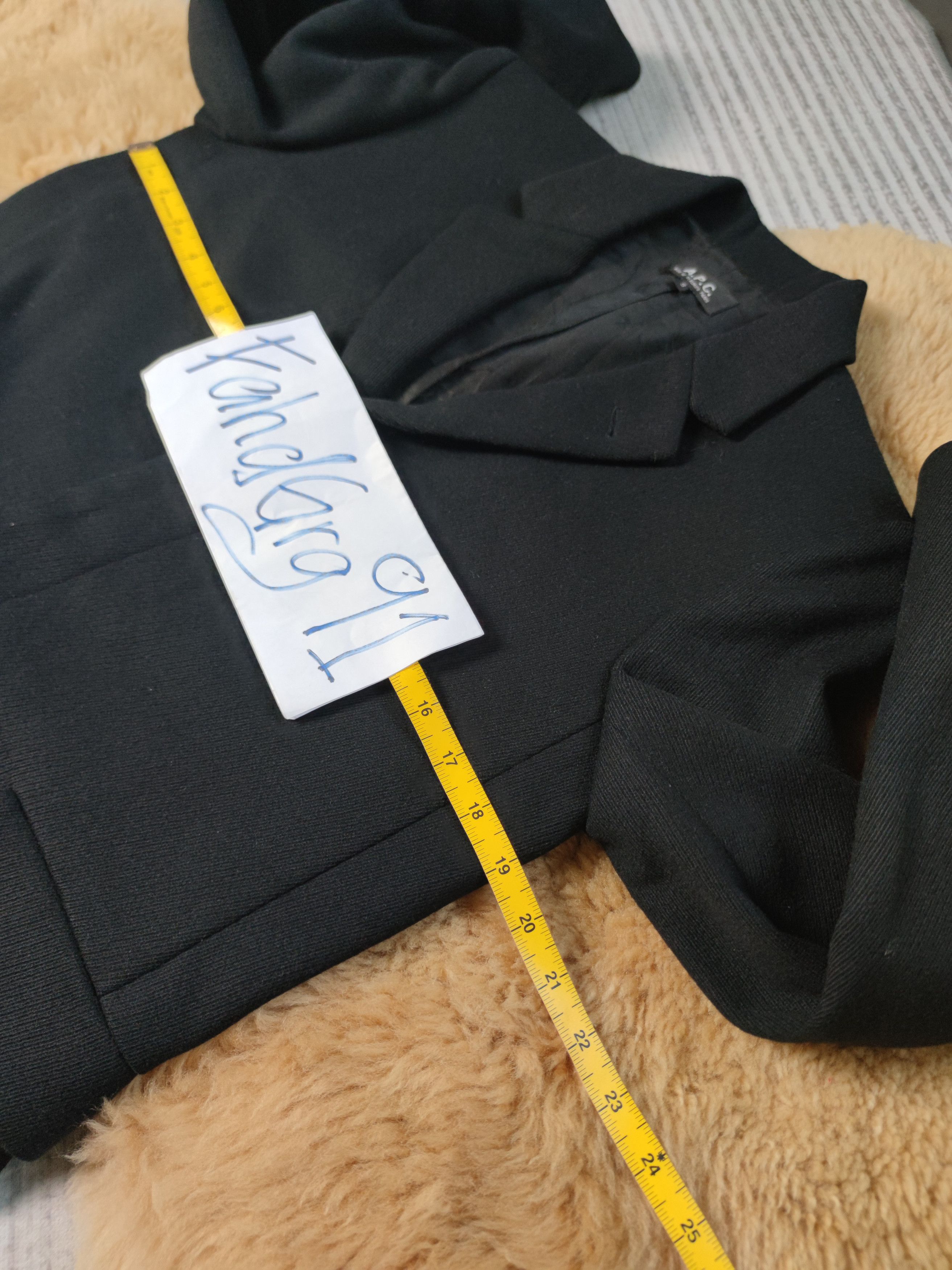 A.P.C. A.P.C. Rue De Fleurus Paris Wool Coat Made in France Size US S / EU 44-46 / 1 - 8 Thumbnail