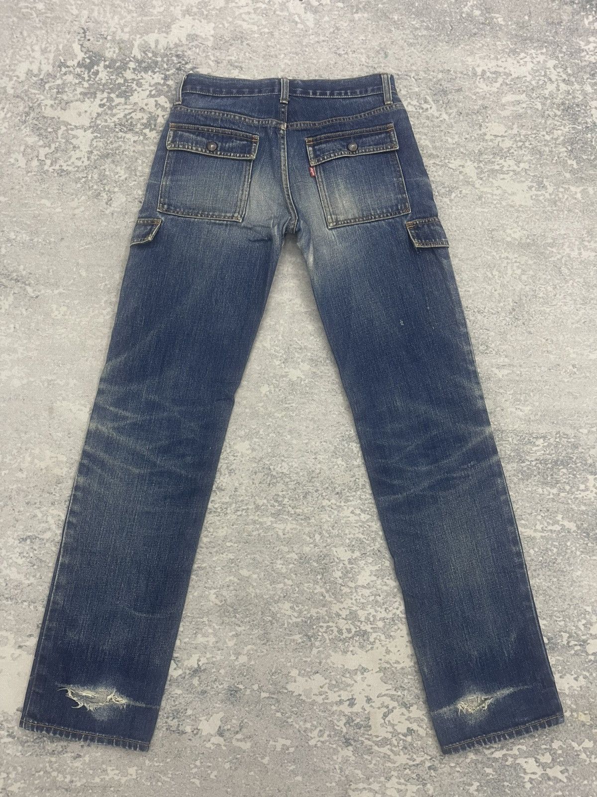 Levi's Vintage Levi's Red Tab "Tight" Denim Cargo Pants Size US 30 / EU 46 - 14 Thumbnail