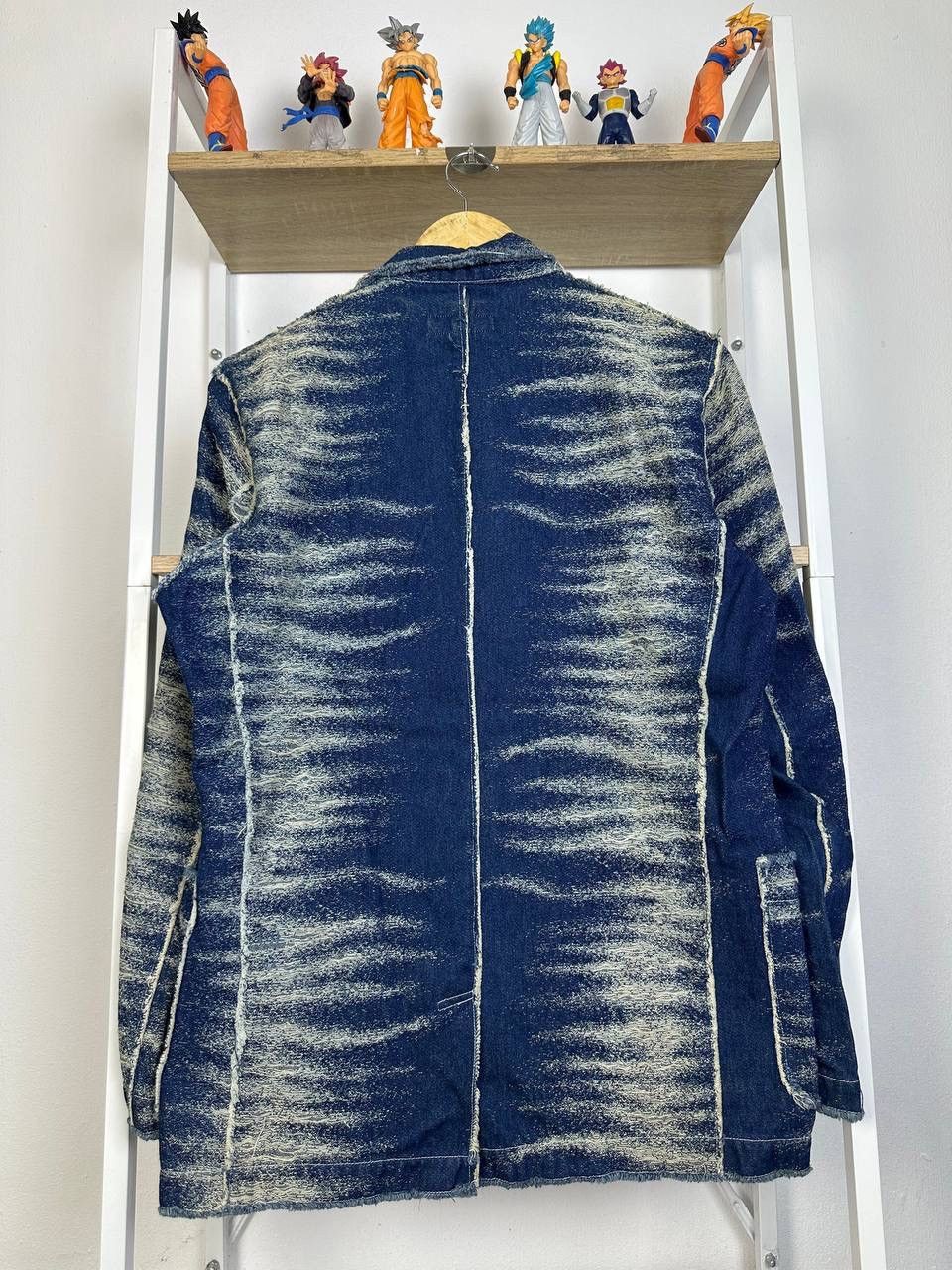 If Six Was Nine × Japanese Brand DAILY NEWS RARE DESIGN LIKE DENIM JACKET Size US M / EU 48-50 / 2 - 2 Thumbnail