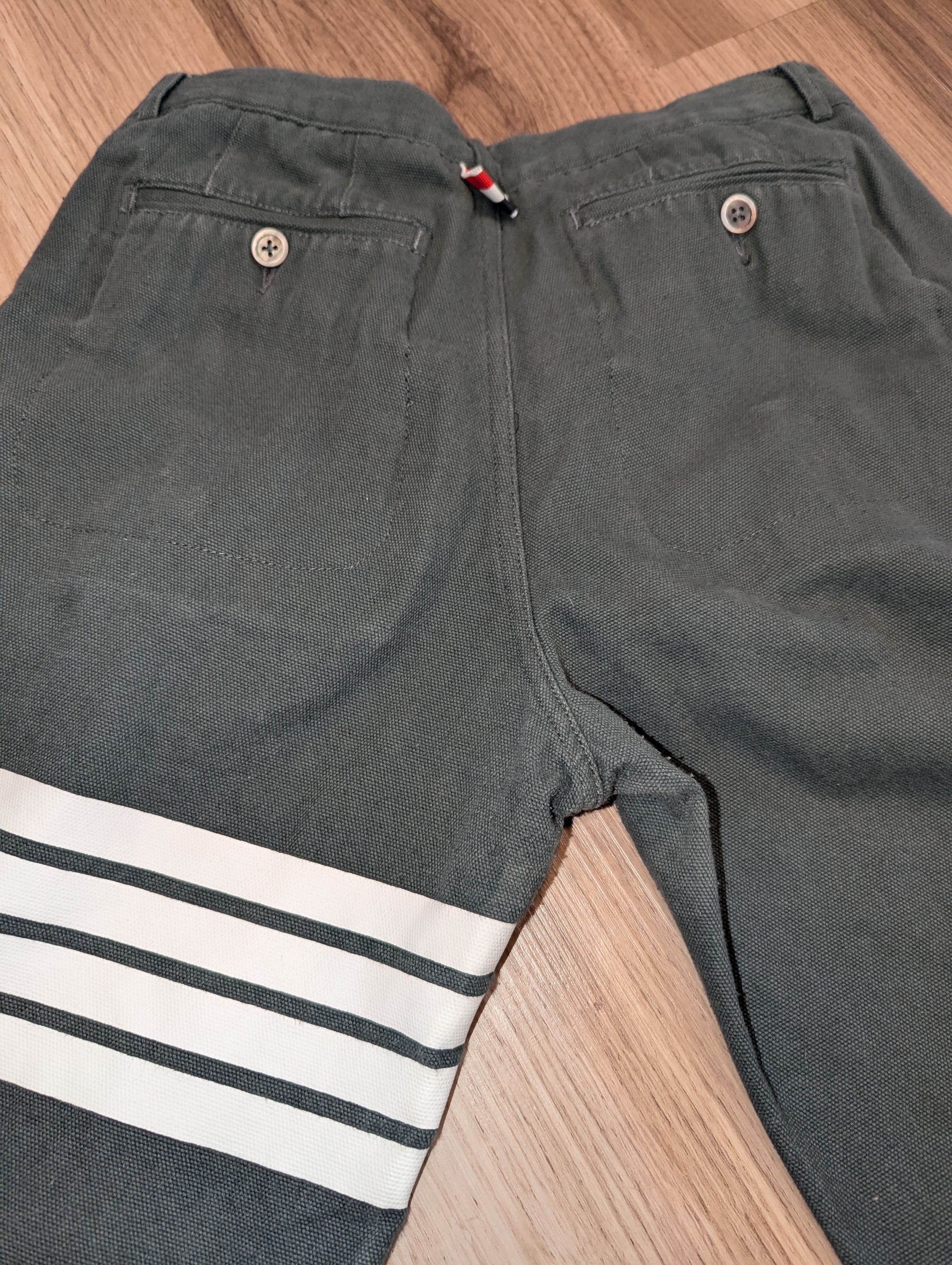 Thom Browne Thom Browne Men's Cotton Pants Size 1 29x30 4-bar Trousers Size US 30 / EU 46 - 10 Thumbnail