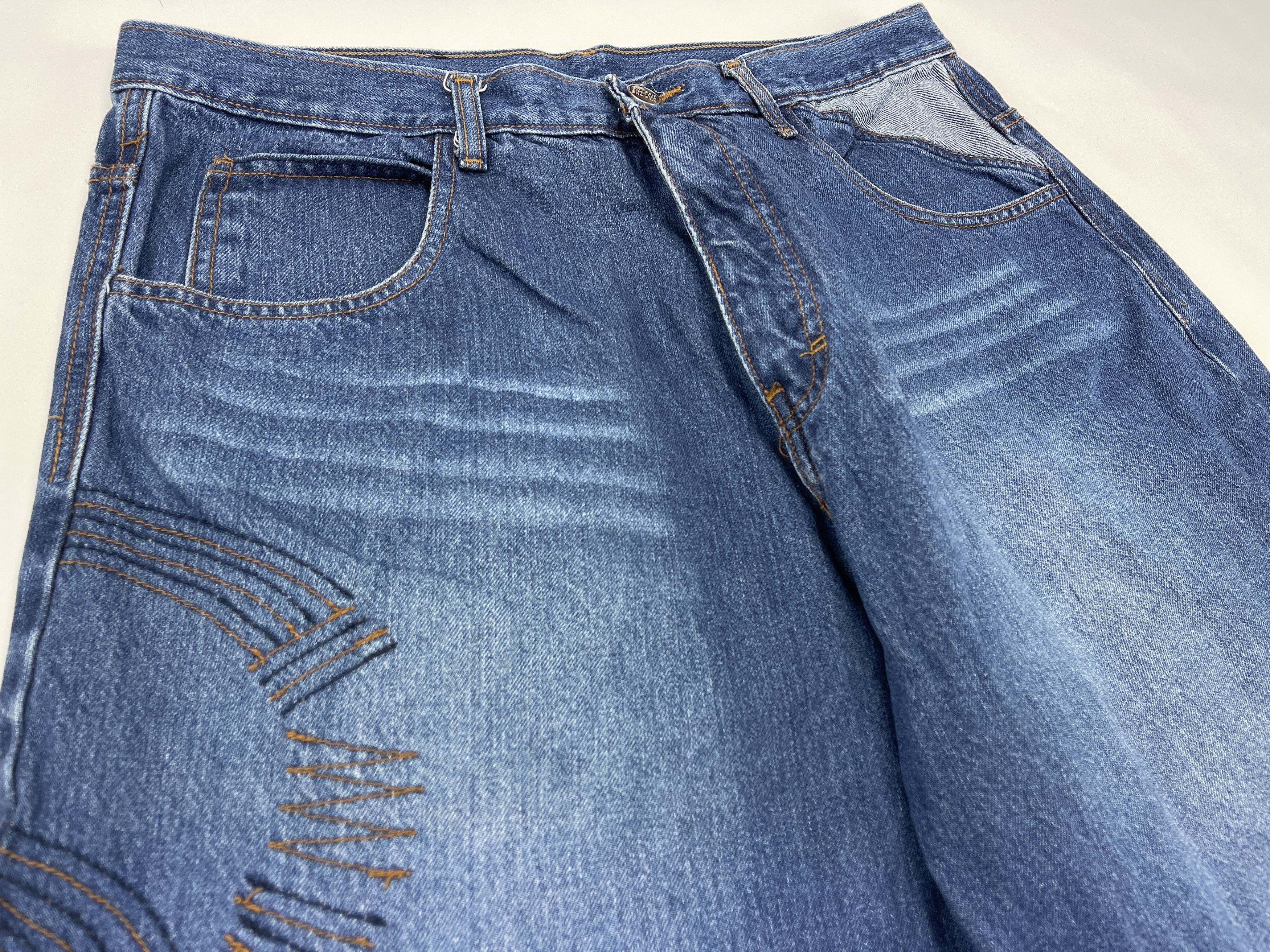 Marithe + Francois Girbaud Marithe Francois Girbaud jeans, vintage baggy 90s hip hop 36 Size US 36 / EU 52 - 11 Thumbnail