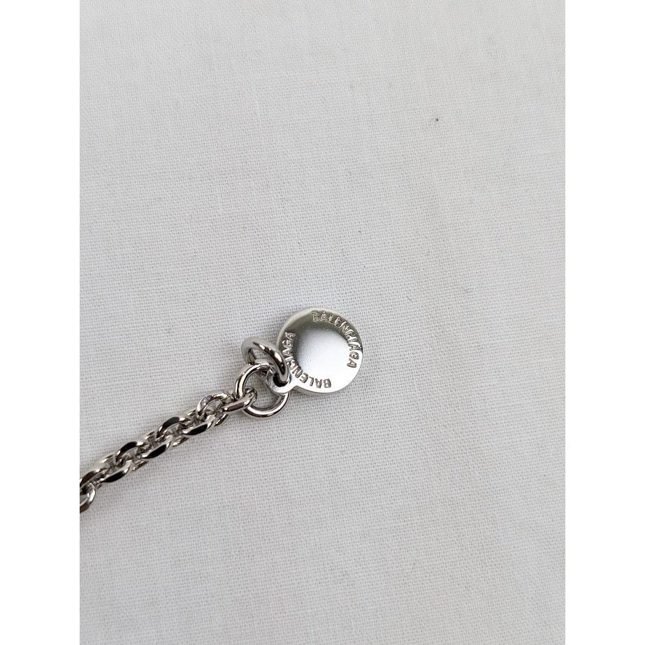 Balenciaga o1rshd1 Q:2 / Size: OS / Los Angeles Necklace in Silver Size ONE SIZE - 15 Thumbnail