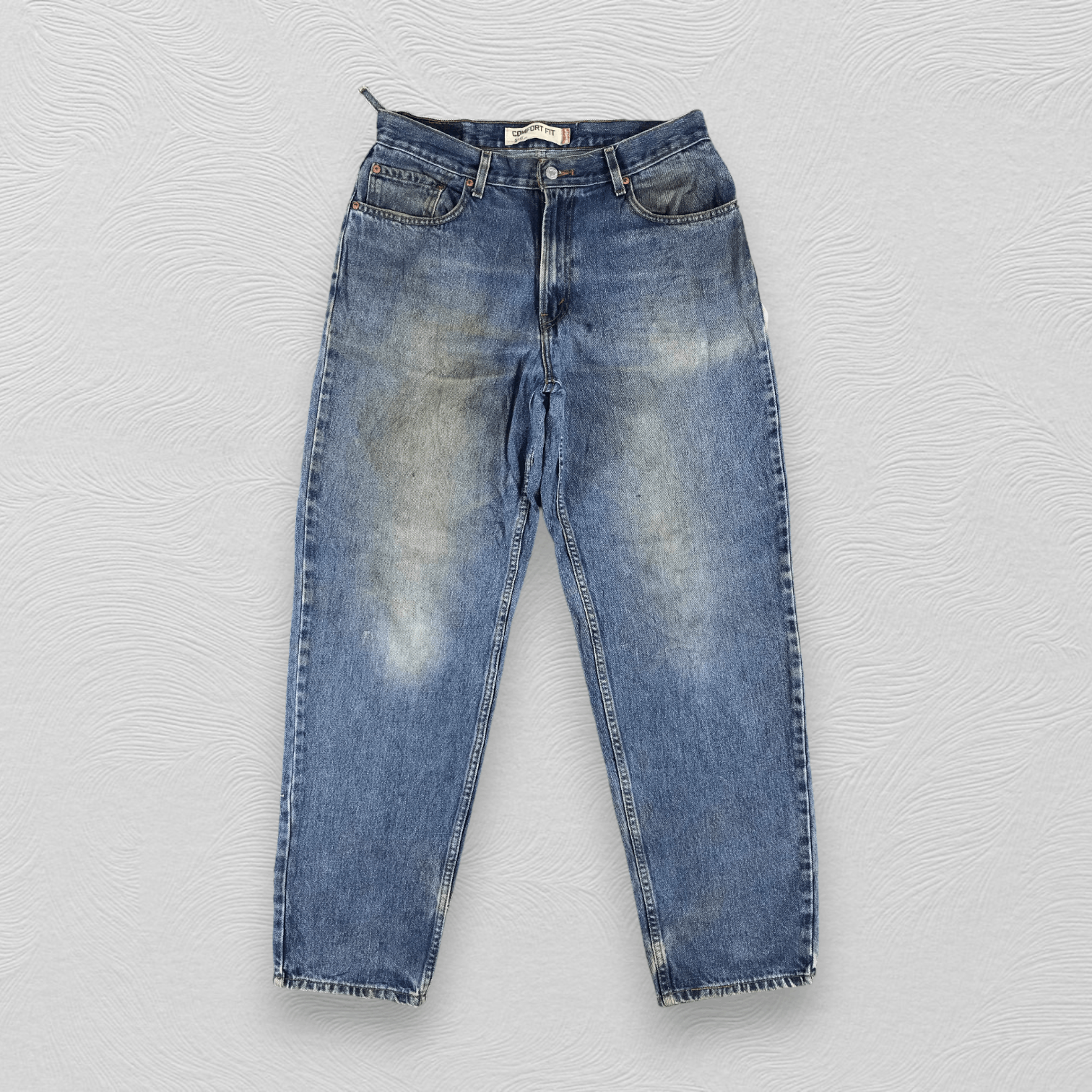 image of Levis 560 Jeans Comfort Fit Denim Kj950 in Blue, Men's (Size 33)