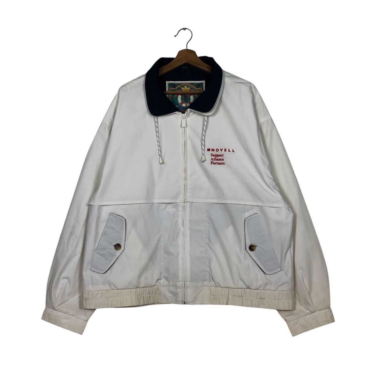 Japanese Brand 📌Vintage Bomber Jacket Gear For Sport Lining Issey Miyake Size US L / EU 52-54 / 3 - 2 Thumbnail