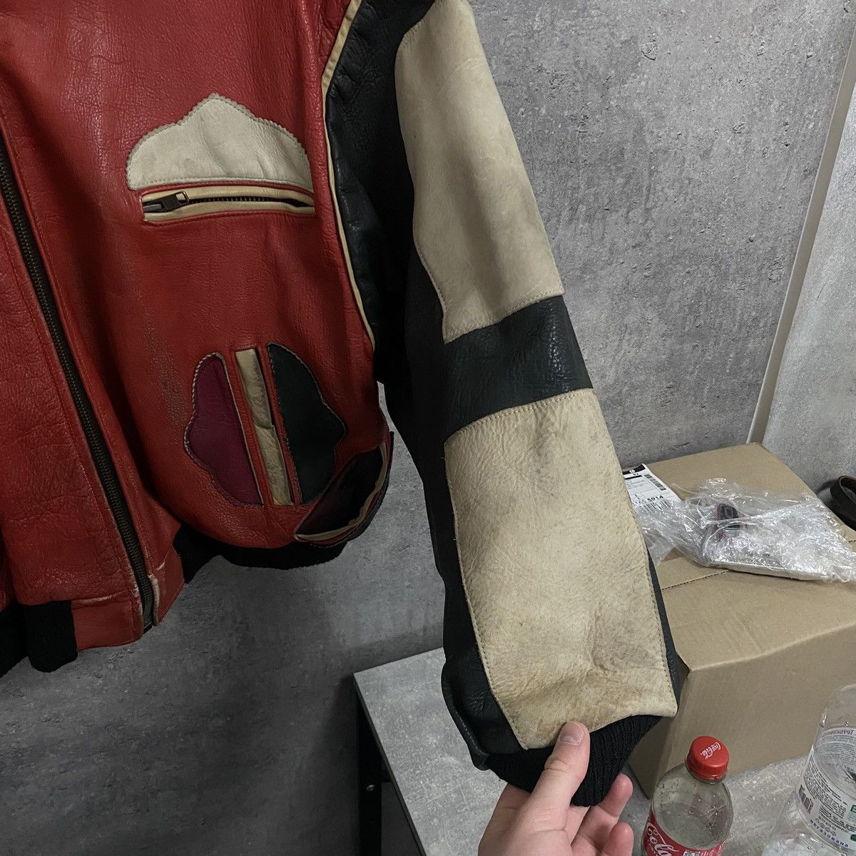 Diesel Vintage Diesel Leather Biker Racing Jacket Archive Y2K Size US L / EU 52-54 / 3 - 9 Thumbnail
