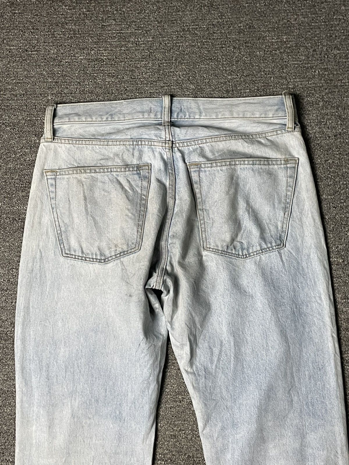 Uniqlo × Vintage UNIQLO Brand Straight Cut Jeans (91) Size US 33 - 13 Thumbnail
