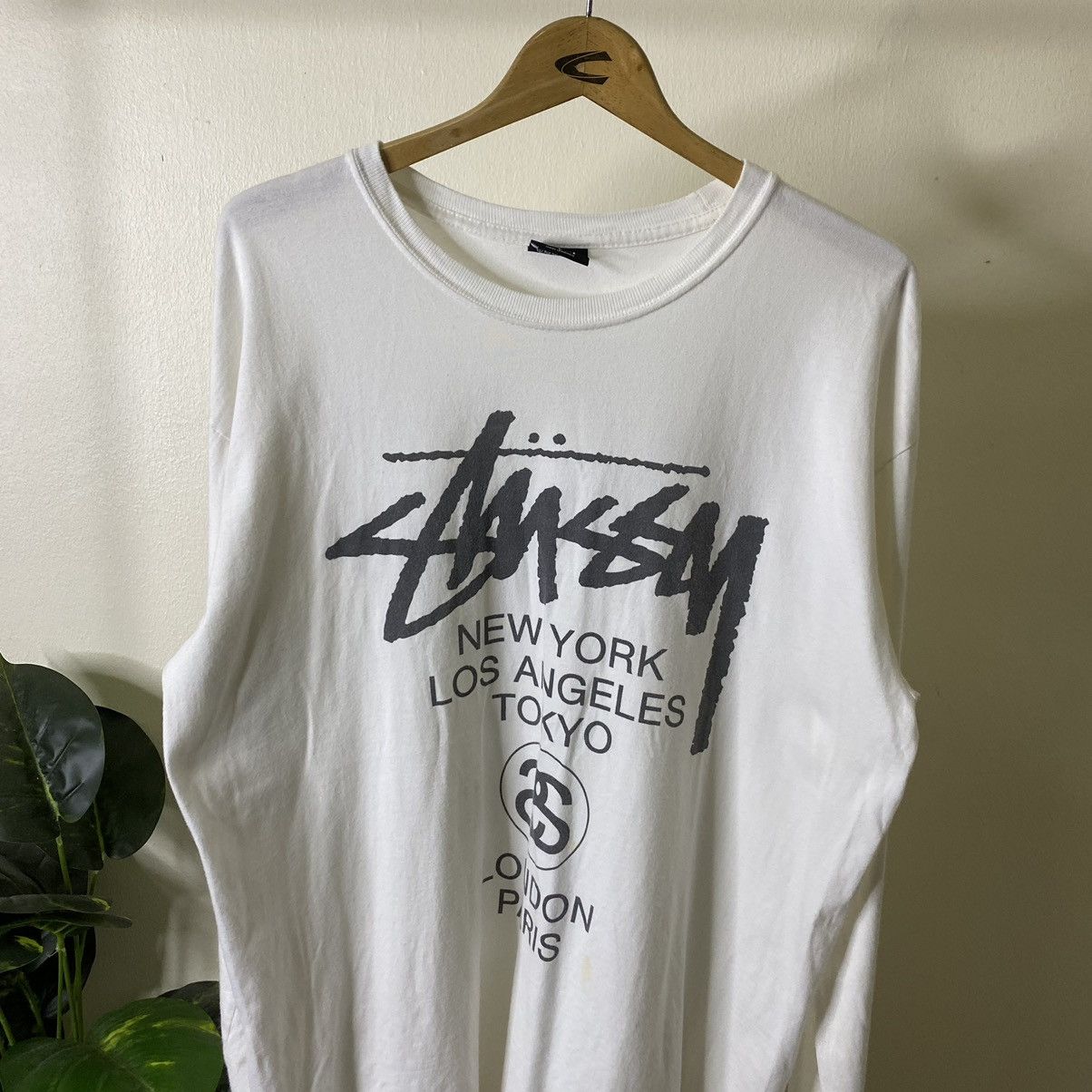 Stussy Vintage Y2K Stussy Tour LS Tee Skateboard Skater Style Size US XL / EU 56 / 4 - 2 Thumbnail