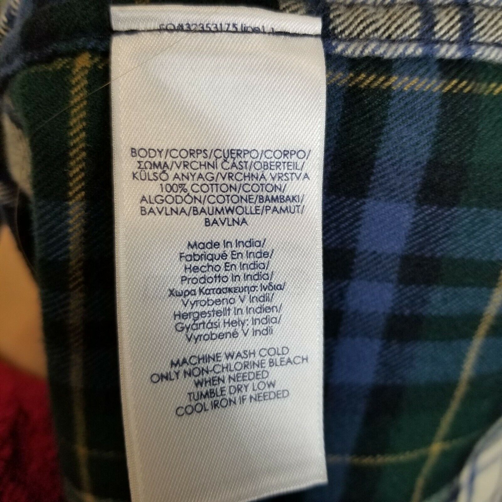 Chaps Ralph Lauren Chaps Ralph Lauren Men Full Zip Flannel Shirt Plaid L Preppy Size US L / EU 52-54 / 3 - 7 Thumbnail