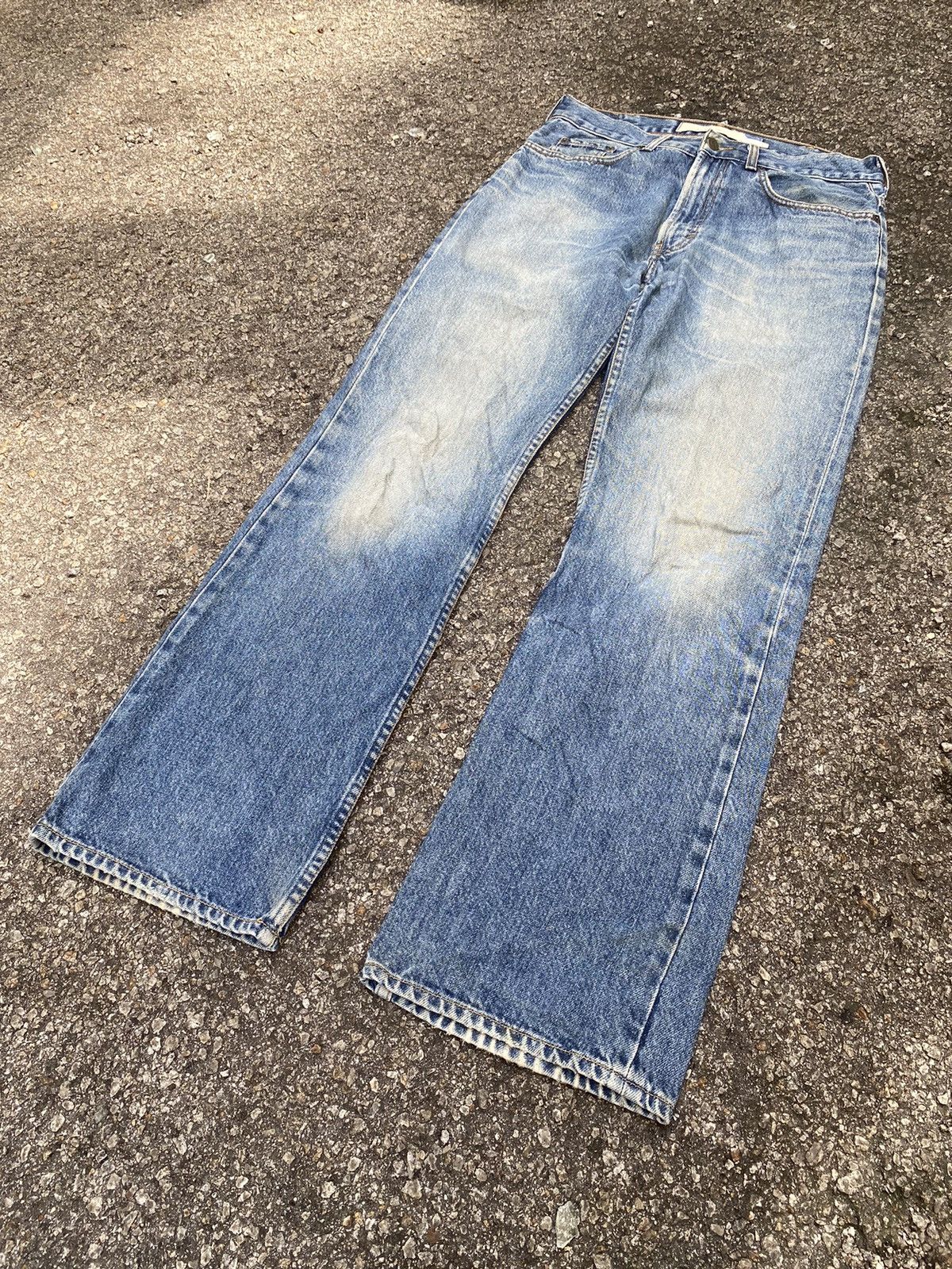 Gap Flare Boot Cut Fit Jeans Gap Blue Vintage Denim Y2k Size US 32 / EU 48 - 1 Thumbnail