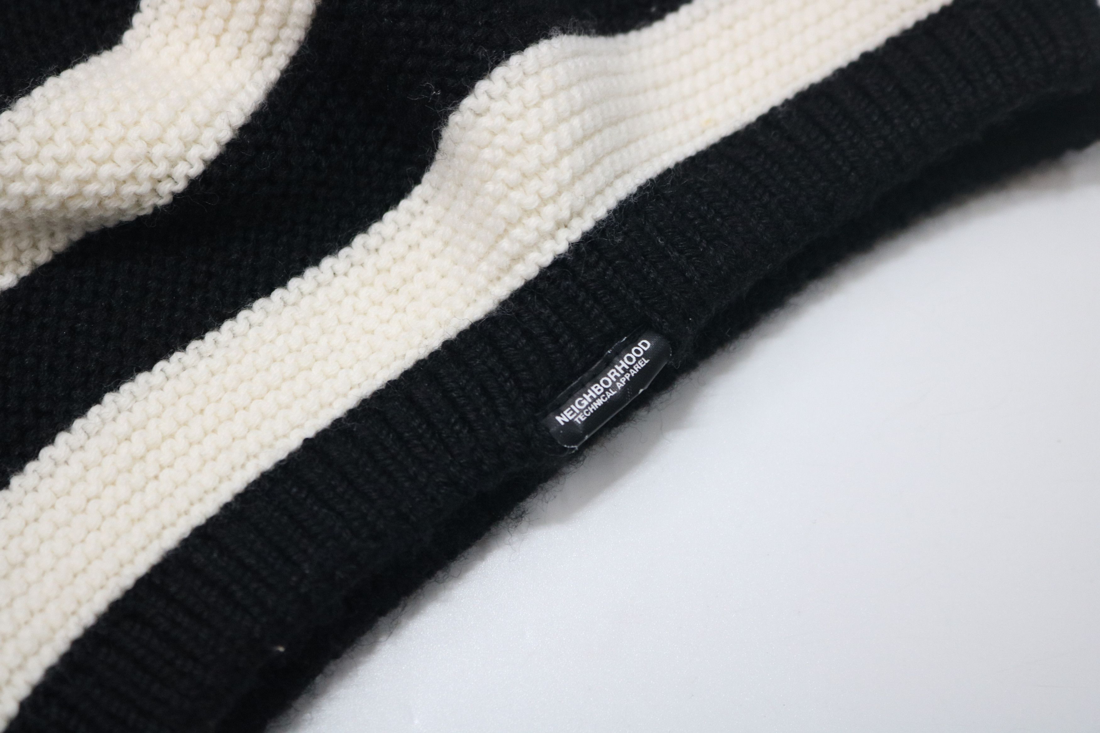Neighborhood NEIGHBORHOOD Striped Balloon Beanie Size ONE SIZE - 7 Thumbnail
