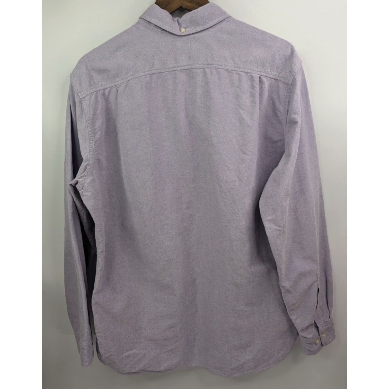 Eddie Bauer Eddie Bauer Legend Wash Button-Up Shirt Men's Large Purple Cotton Classic Fit Size US L / EU 52-54 / 3 - 5 Thumbnail