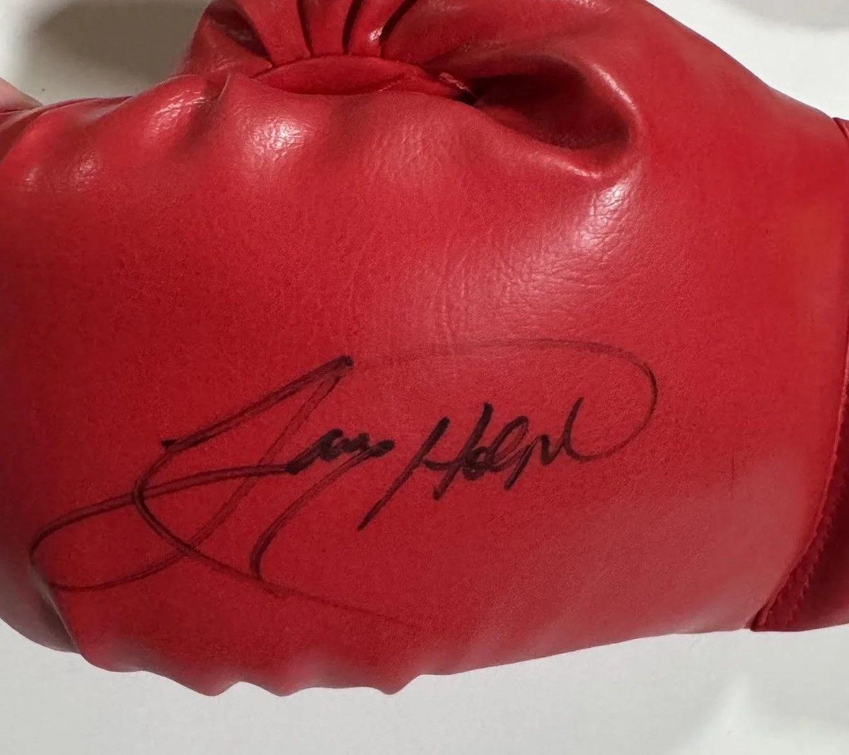 Everlast Vintage Everlast 12 Oz Pair Of Gloves Signed Larry Holmes Size ONE SIZE - 2 Thumbnail
