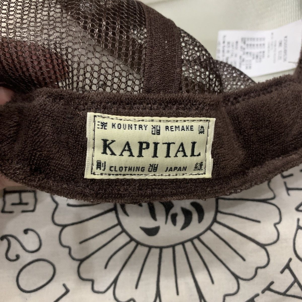 Kapital kapital life kapriccio trucker cap Size ONE SIZE - 5 Thumbnail