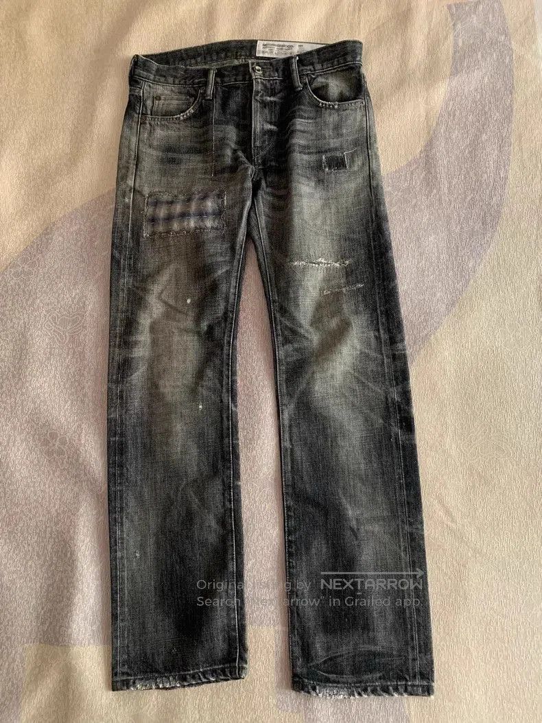 Neighborhood Neighborhood Haven collaborative jeans nbhd denim king 15AW Size US 27 - 1 Thumbnail
