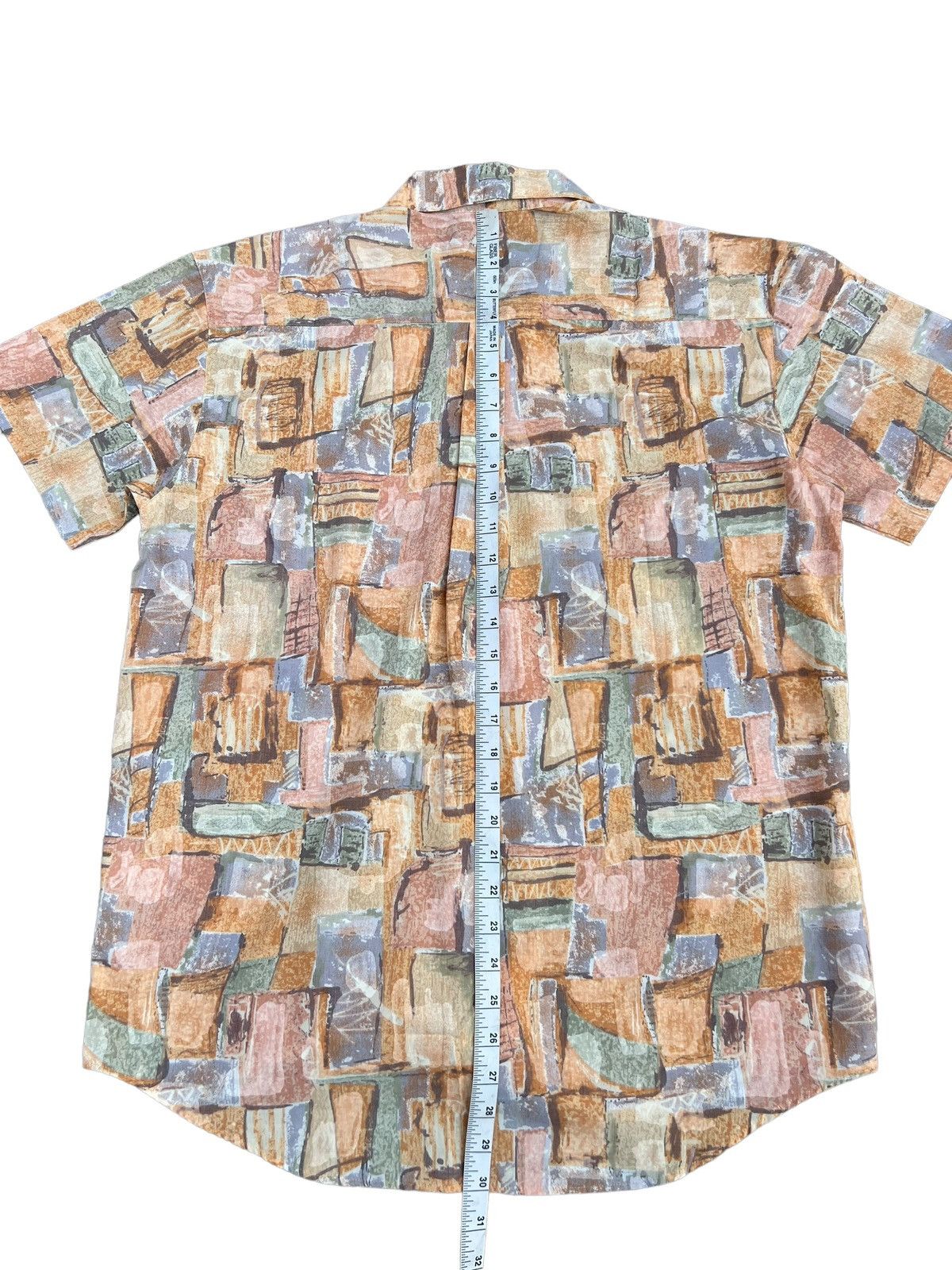 Vintage Vintage 90s Pachanga Japan Abstract Art Hawaiian Shirt Size US L / EU 52-54 / 3 - 4 Thumbnail