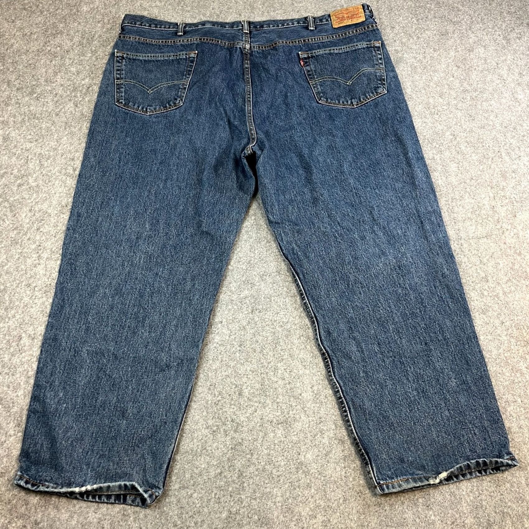 Levi's Levi's Jeans Regular Straight 52 30 Mid Wash Denim Zip Fly 100% Cotton Mens Size US 36 / EU 52 - 2 Thumbnail