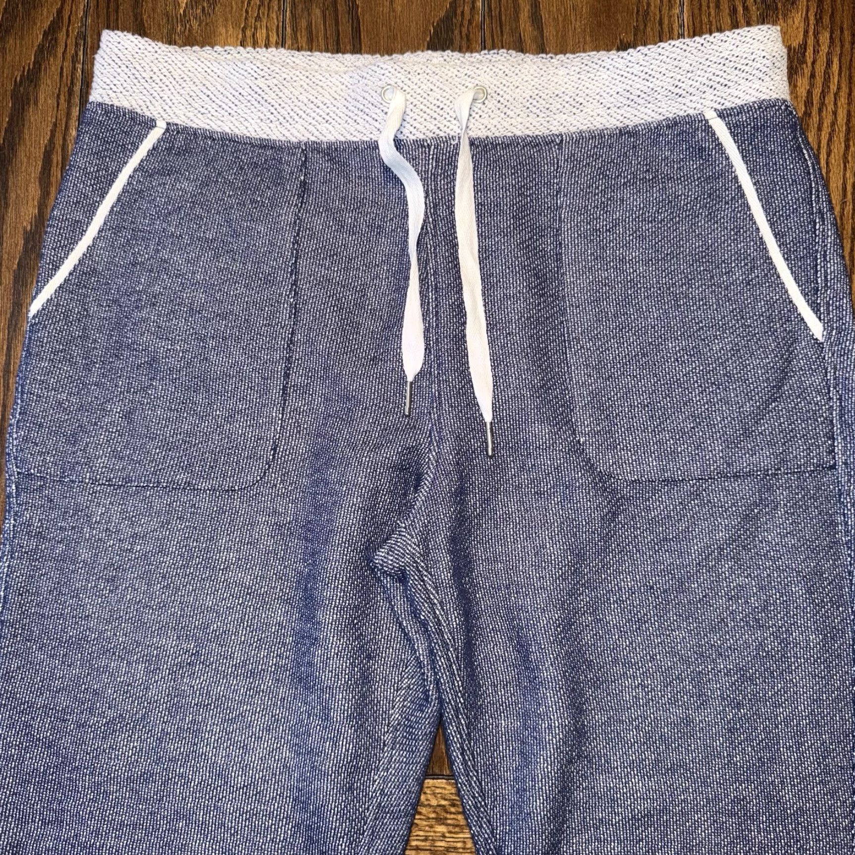 Vintage C&C California Women’s XL Pants Blue Knot Drawstring Pockets Size 40" / US 18 - 2 Thumbnail