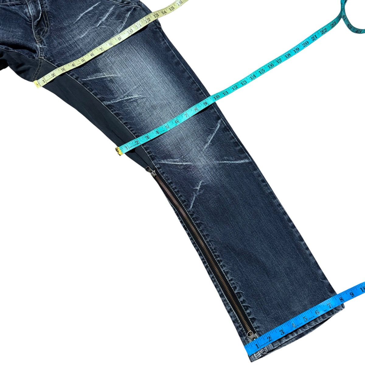 PPFM PPFM Cyborg Bondage Denim Jeans Size US 32 / EU 48 - 23 Thumbnail