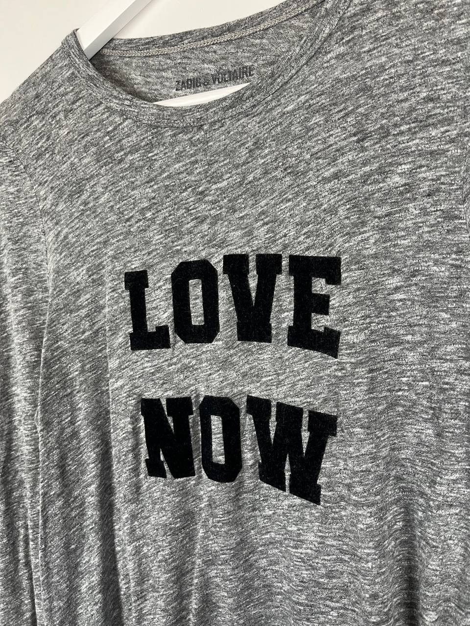 Zadig & Voltaire Zadig & Voltaire WILLY CHINE Love Now Long Sleeve Size XS / US 0-2 / IT 36-38 - 3 Thumbnail