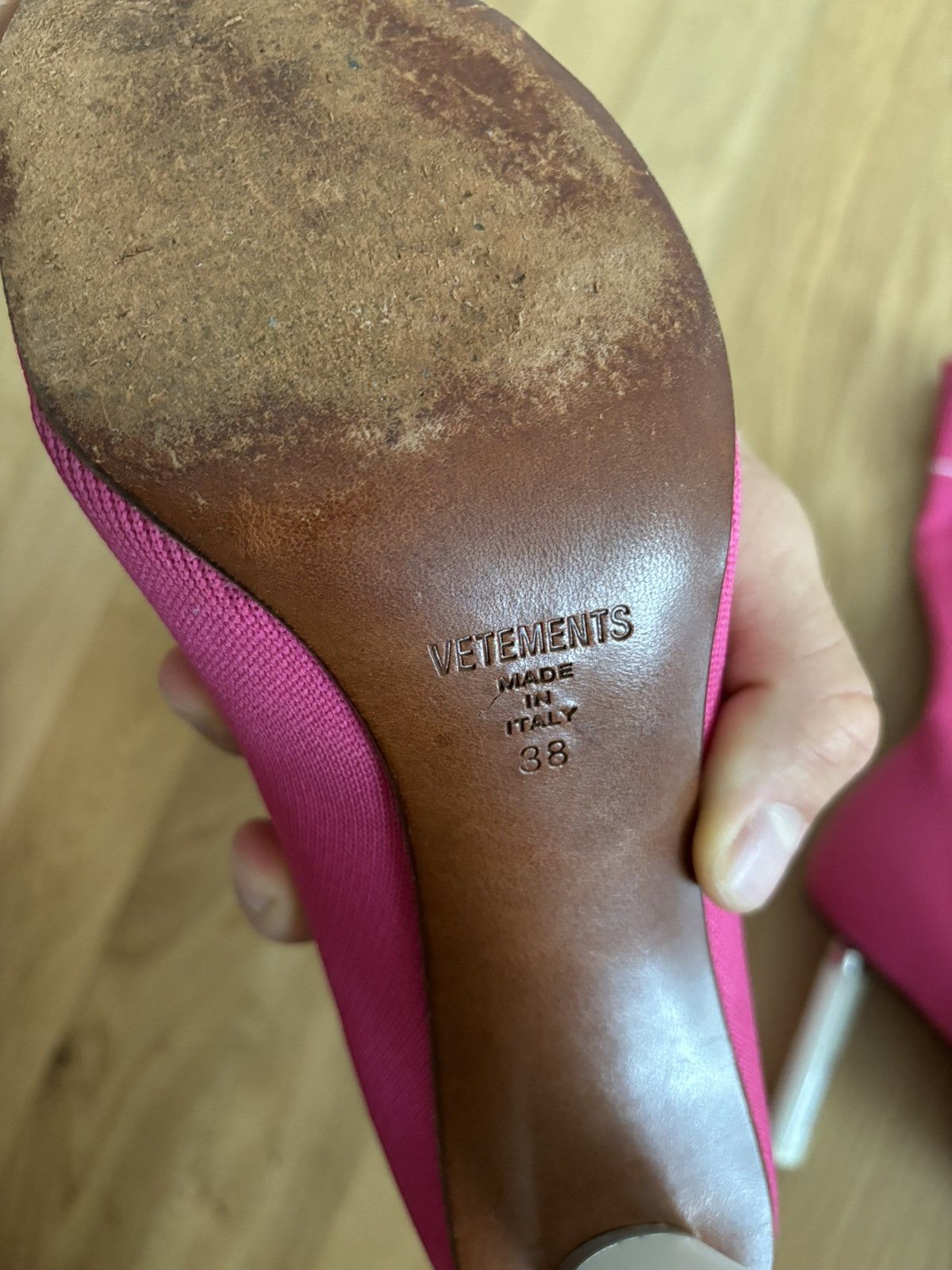 Vetements Vetements Boots in Pink in 38 🚬 Size US 8 / IT 38 - 6 Thumbnail