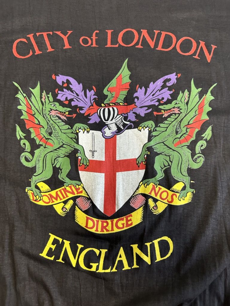 Vintage City Of London Single Stitch t shirt Size US L / EU 52-54 / 3 - 2 Thumbnail