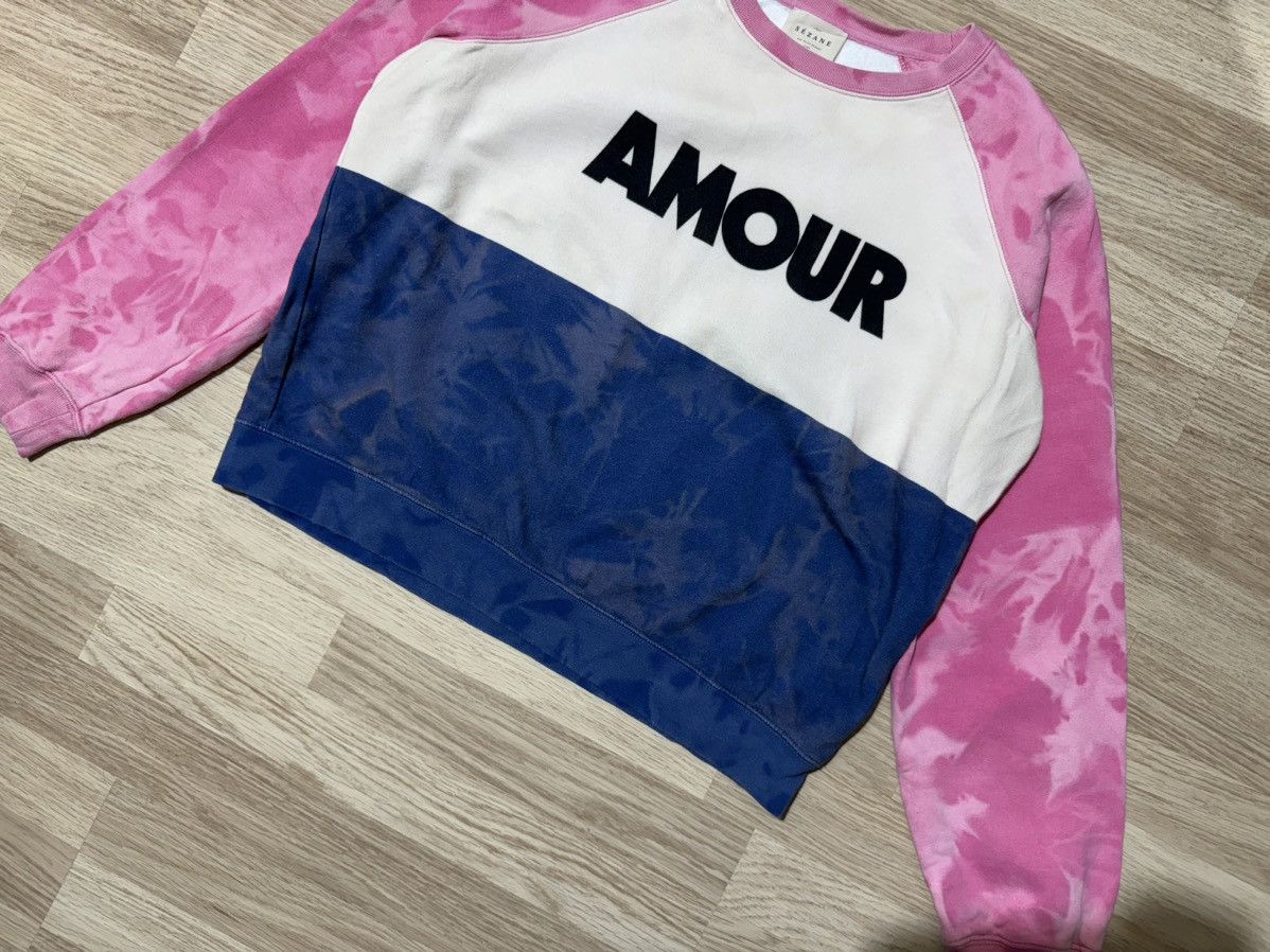 Designer × Sezane Sezane amour sweatshirt Size M / US 6-8 / IT 42-44 - 3 Thumbnail