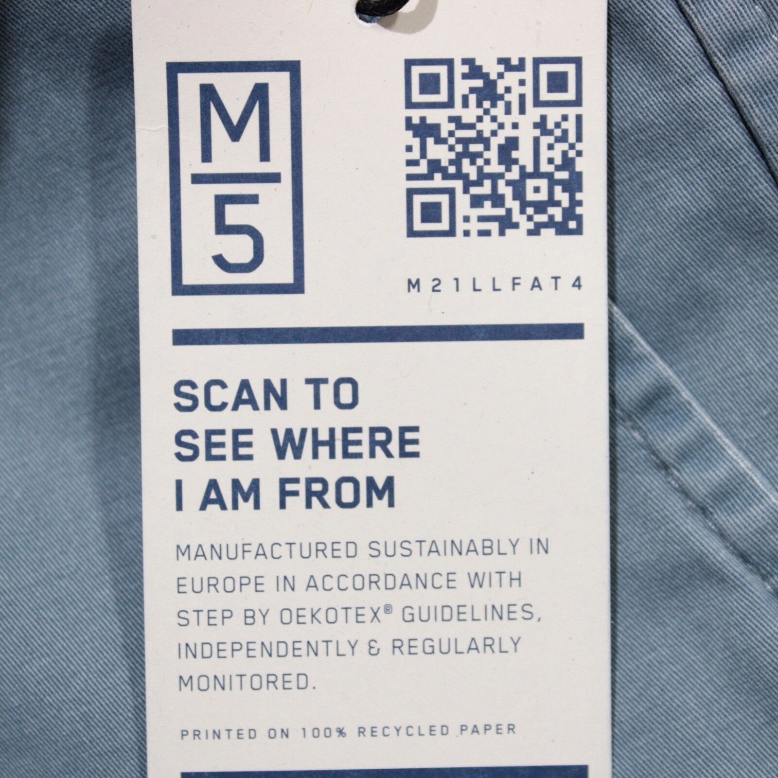 Other Meyer New with tags Chino Size 34 US In Blue Size US 34 / EU 50 - 4 Thumbnail
