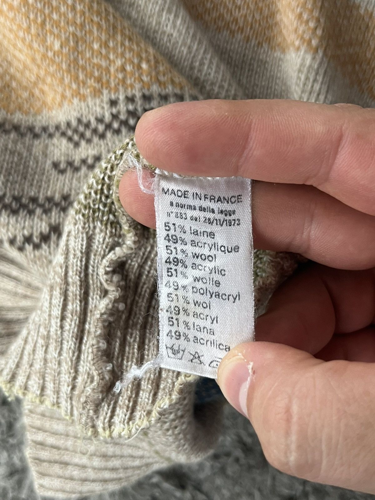 Lacoste Vintage Luxury Knitwear Lacoste NADE IN FRANCE 🇫🇷 Size US M / EU 48-50 / 2 - 10 Thumbnail