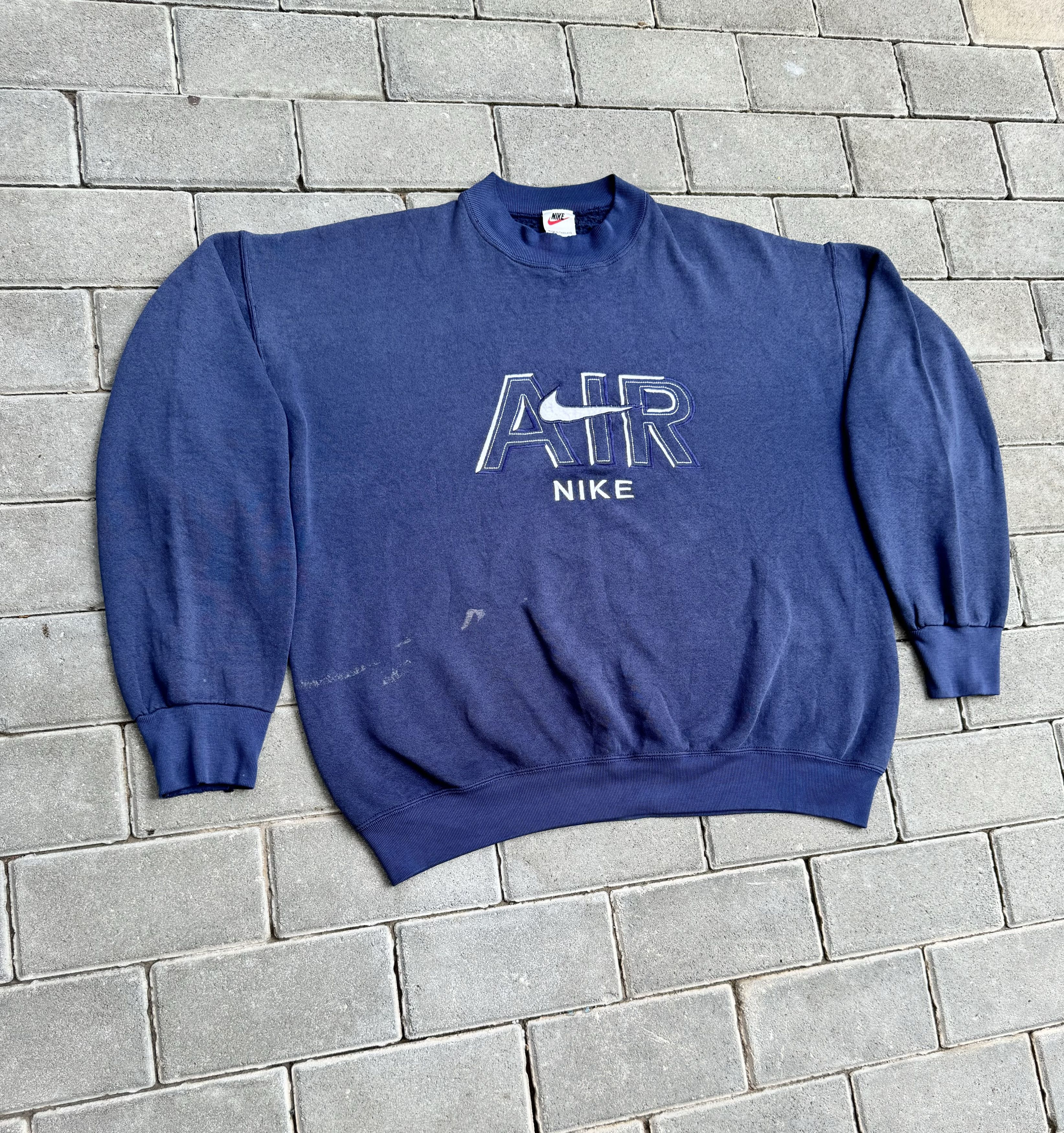 Nike Vintage Nike Air Crewneck 90s Size US M / EU 48-50 / 2 - 2 Thumbnail