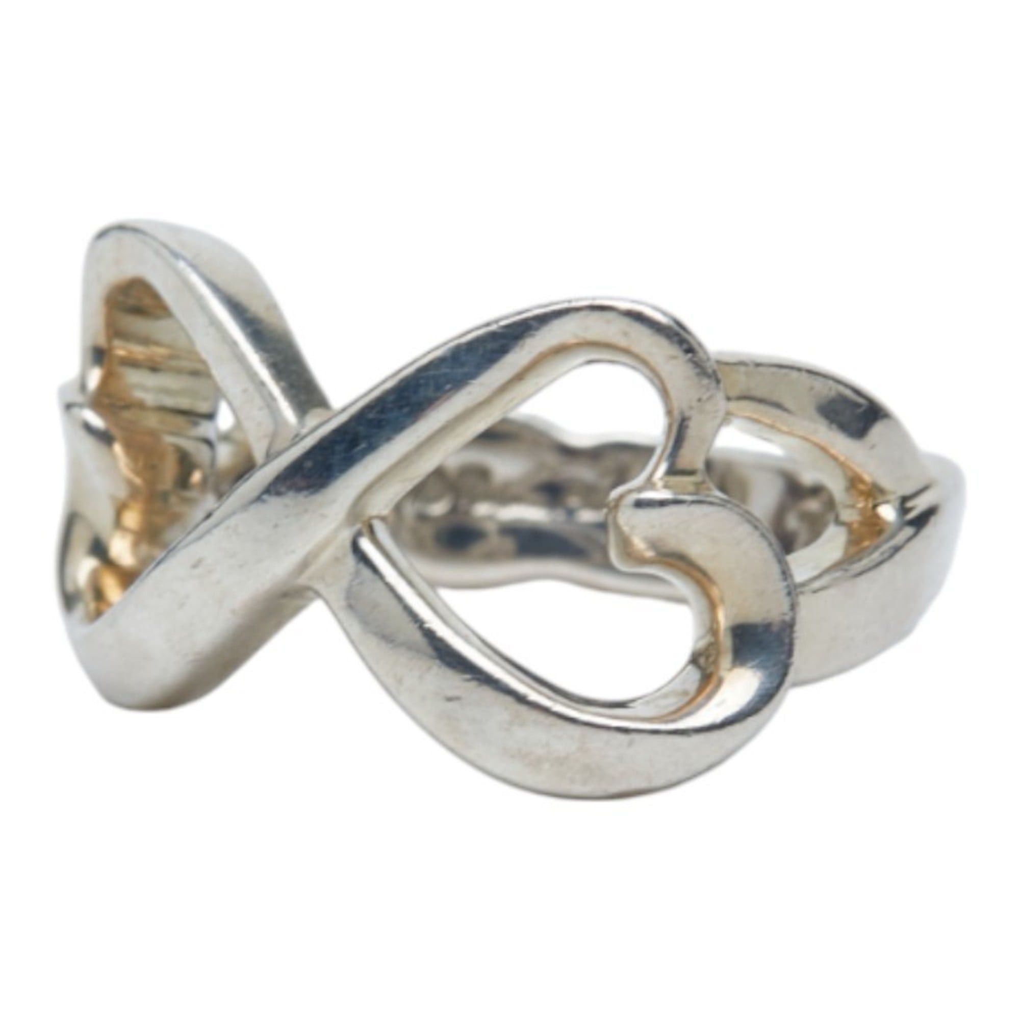 Tiffany & Co. Tiffany & Co. Double Loving Heart Ring, SV925 Silver, Women's Size ONE SIZE - 1 Thumbnail