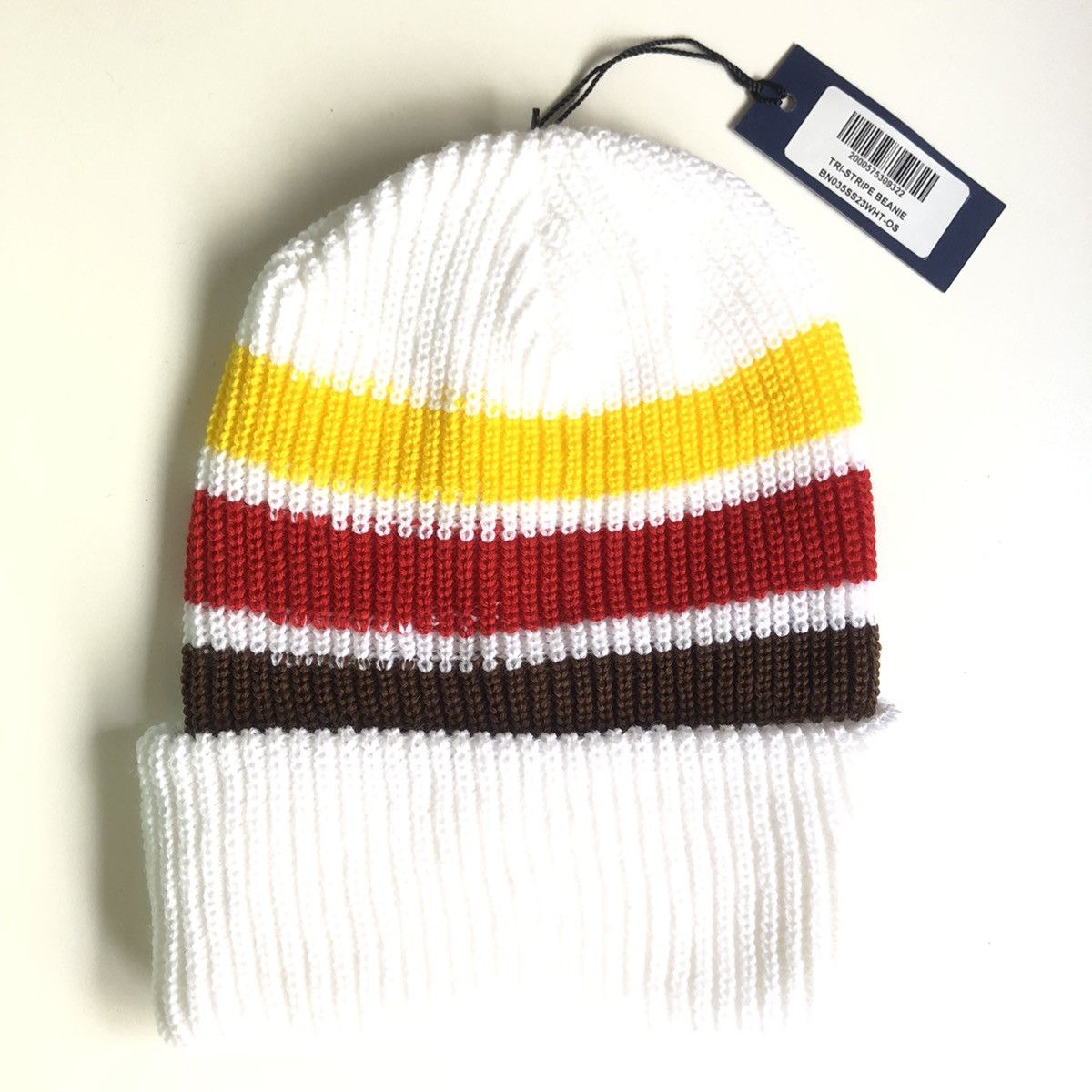 Noah Noah Tri-Stripe Beanie Size ONE SIZE - 3 Thumbnail