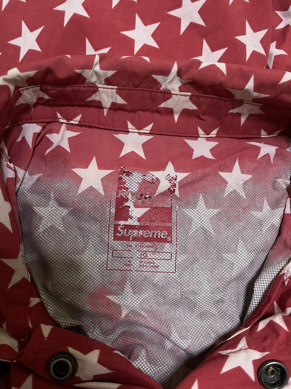 Supreme × The North Face Supreme tnf the north face 15ss red star stars coach jacket Size US L / EU 52-54 / 3 - 4 Thumbnail
