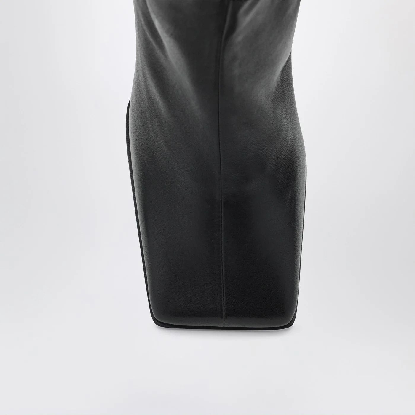Alaia o1d2blof0426 Soft Square Sock Boots in Black Size US 11 / IT 41 - 3 Thumbnail